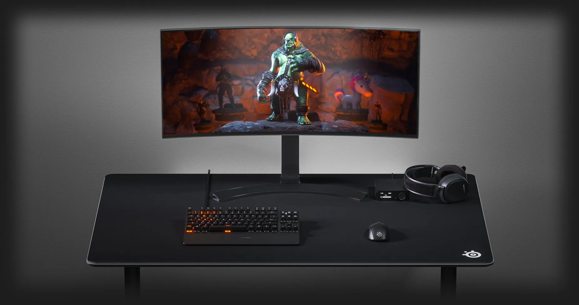 Ігрова поверхня SteelSeries QcK 3XL ETAIL (Black) (UA)
