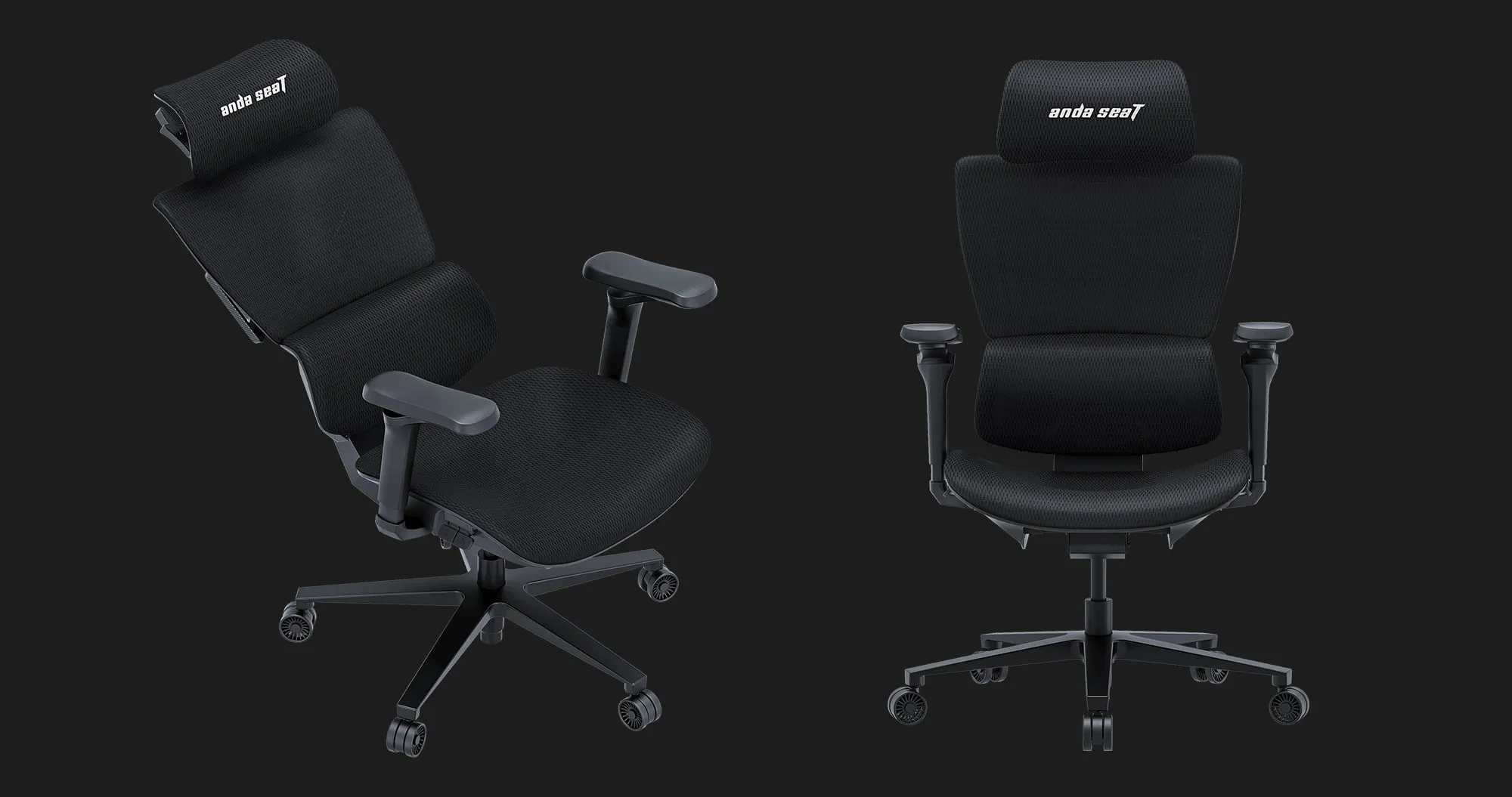 Кресло игровое Anda Seat X-Air Pro Size L Mesh (Black) (UA)