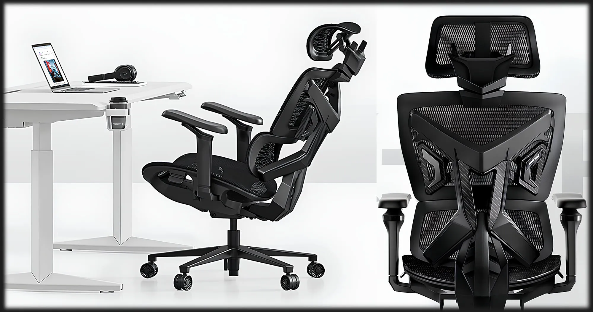 Кресло игровое Anda Seat X-Air Pro Size L Mesh (Black) (UA)