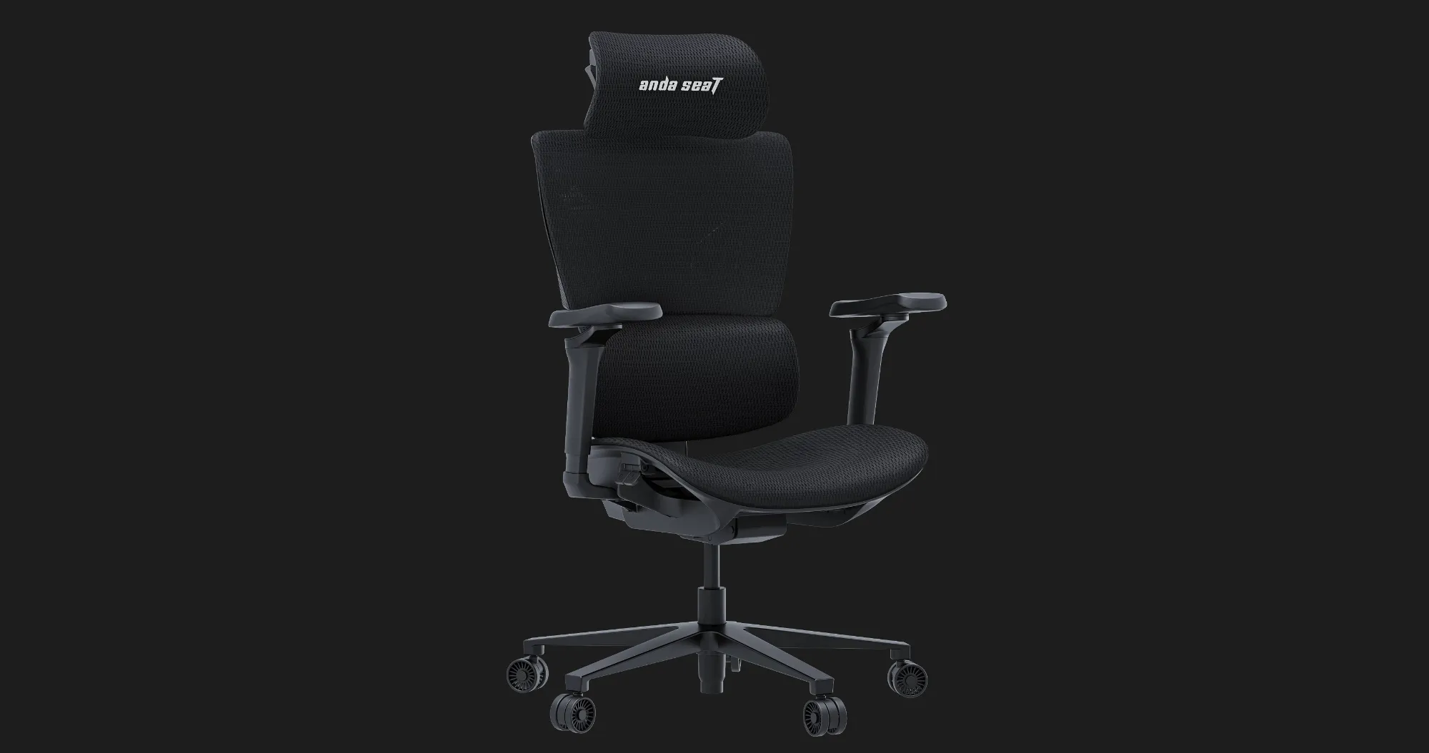 Кресло игровое Anda Seat X-Air Pro Size L Mesh (Black) (UA)