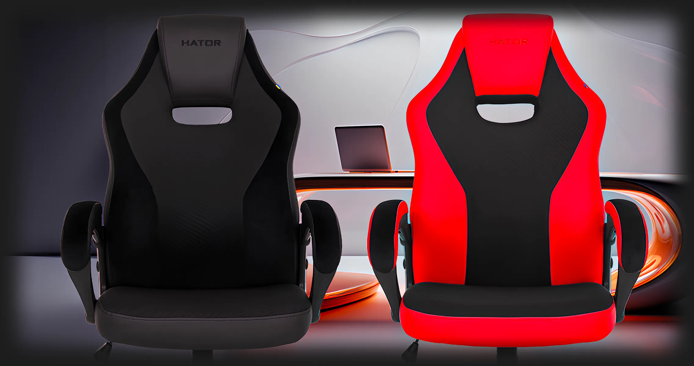 Кресло для геймеров Hator Flash (Black/Red) (HTC-401) (UA)