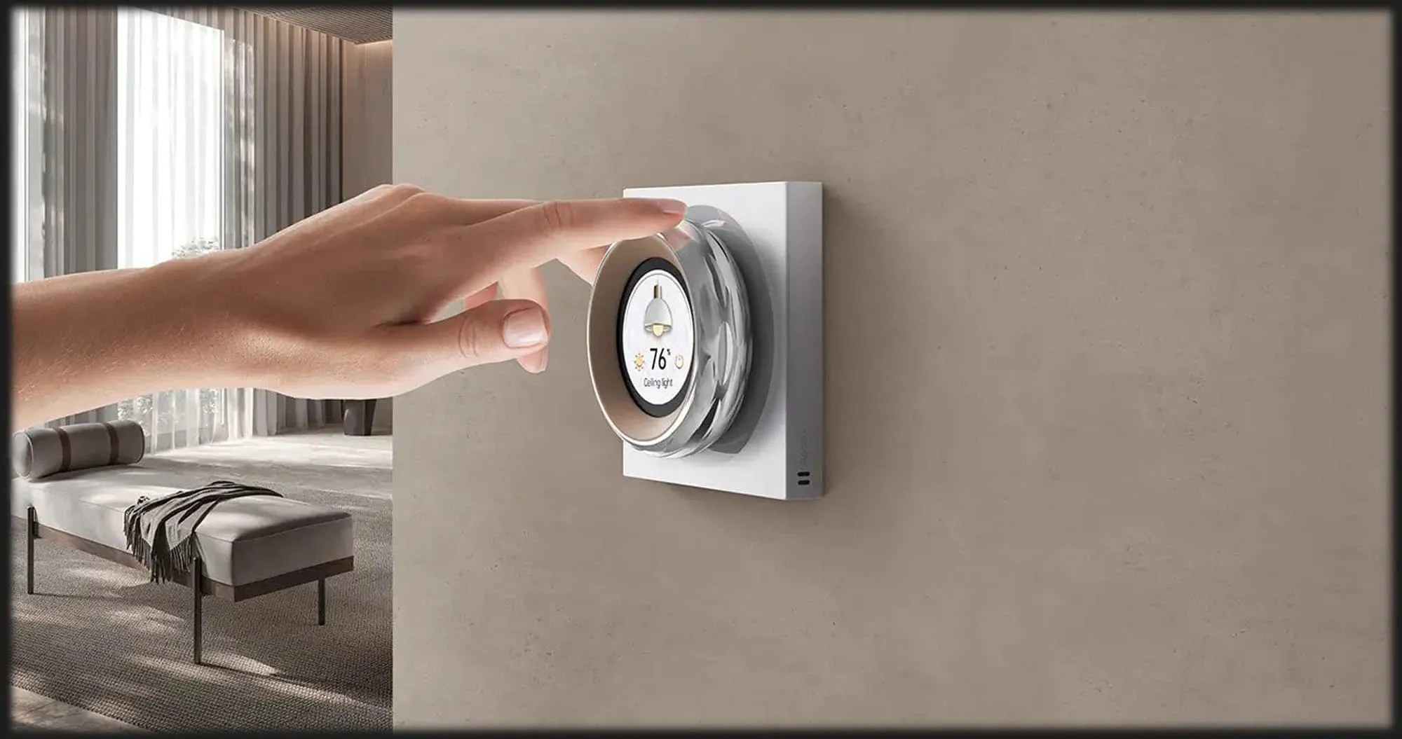 Сенсорний дисковий вимикач Aqara V1 (White)