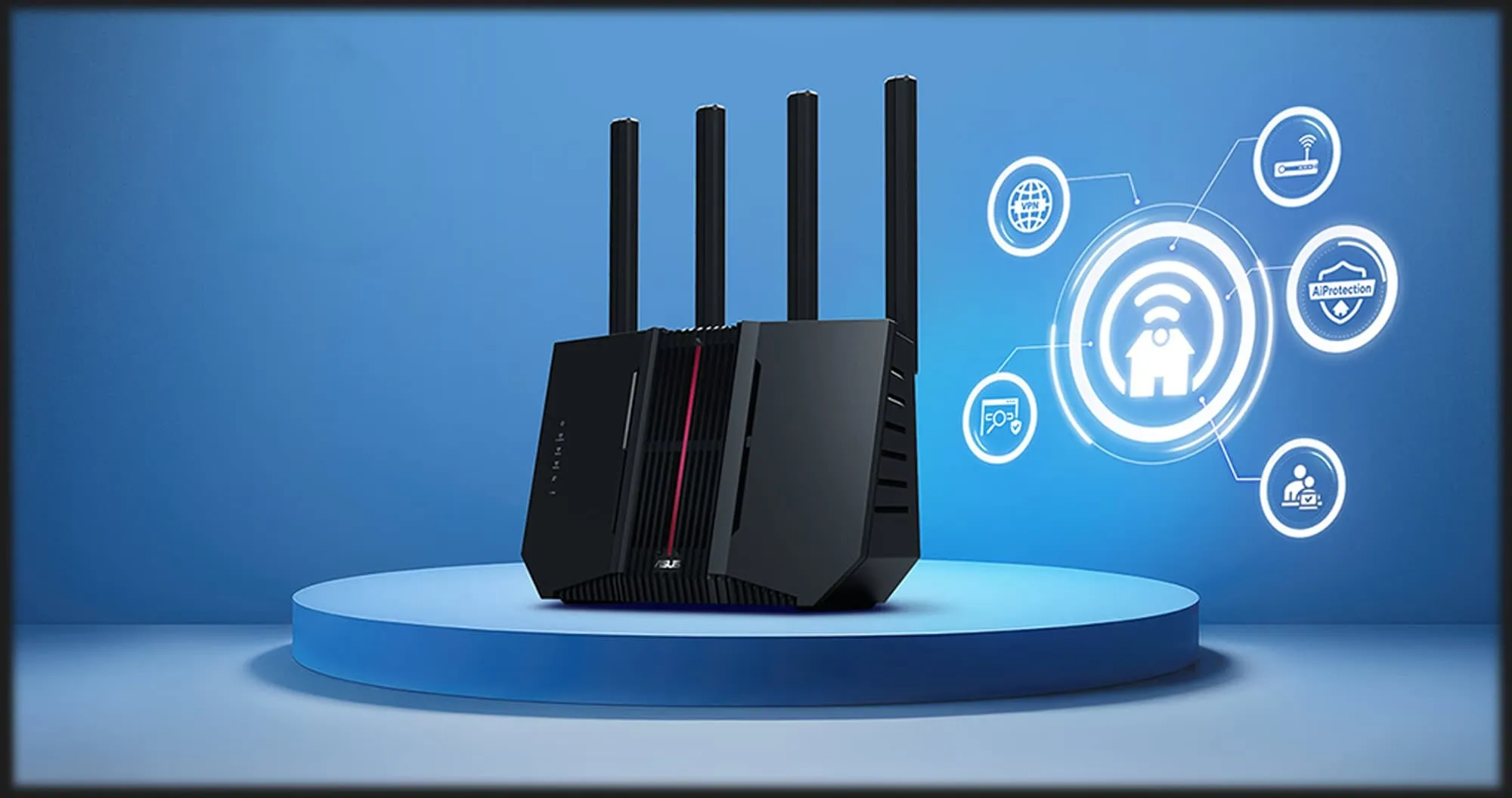 Маршрутизатор Asus RT-BE92U (Black)