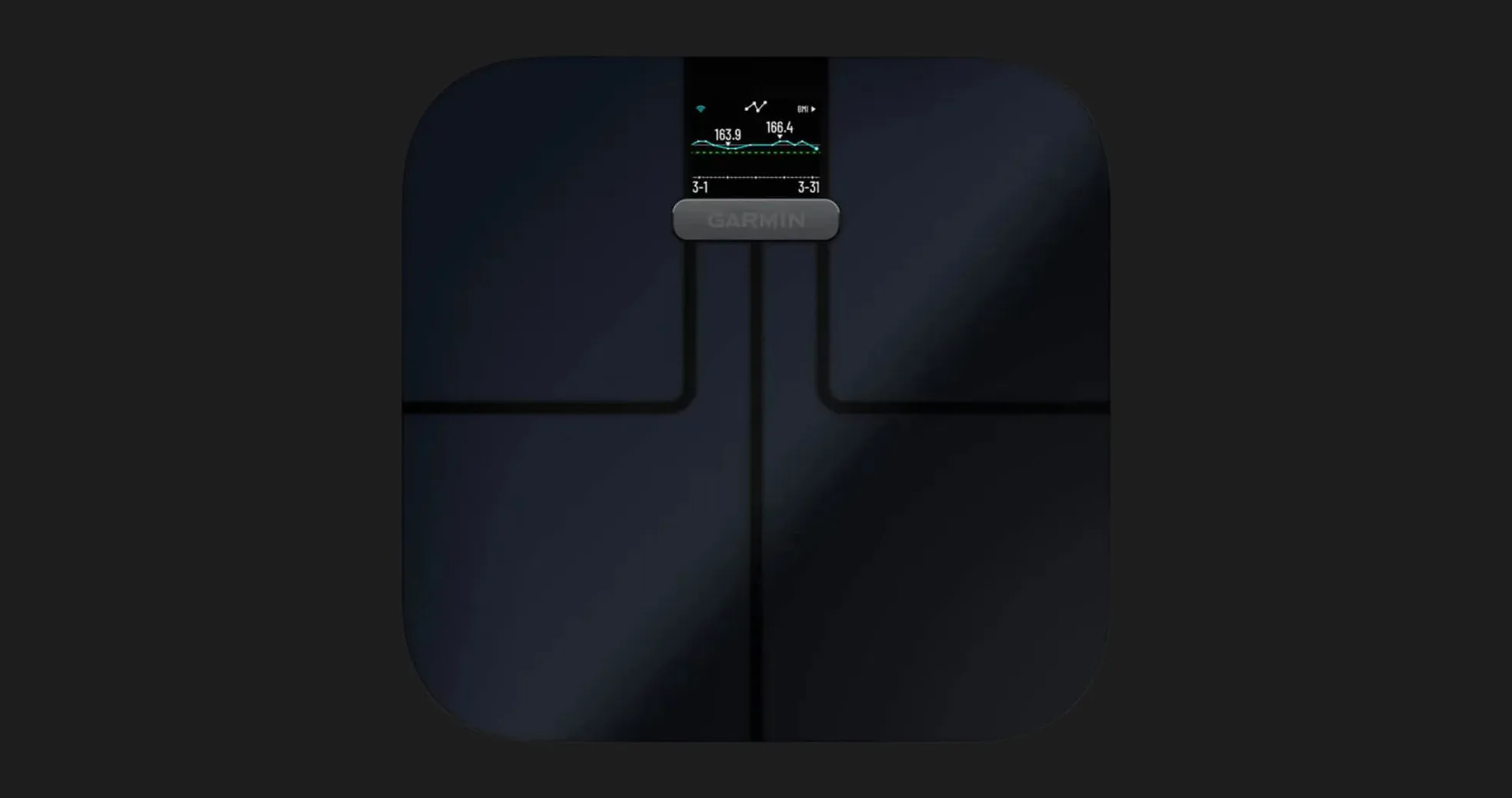Ваги Garmin Index S2 Smart Scale (Black) (010-02294-12)