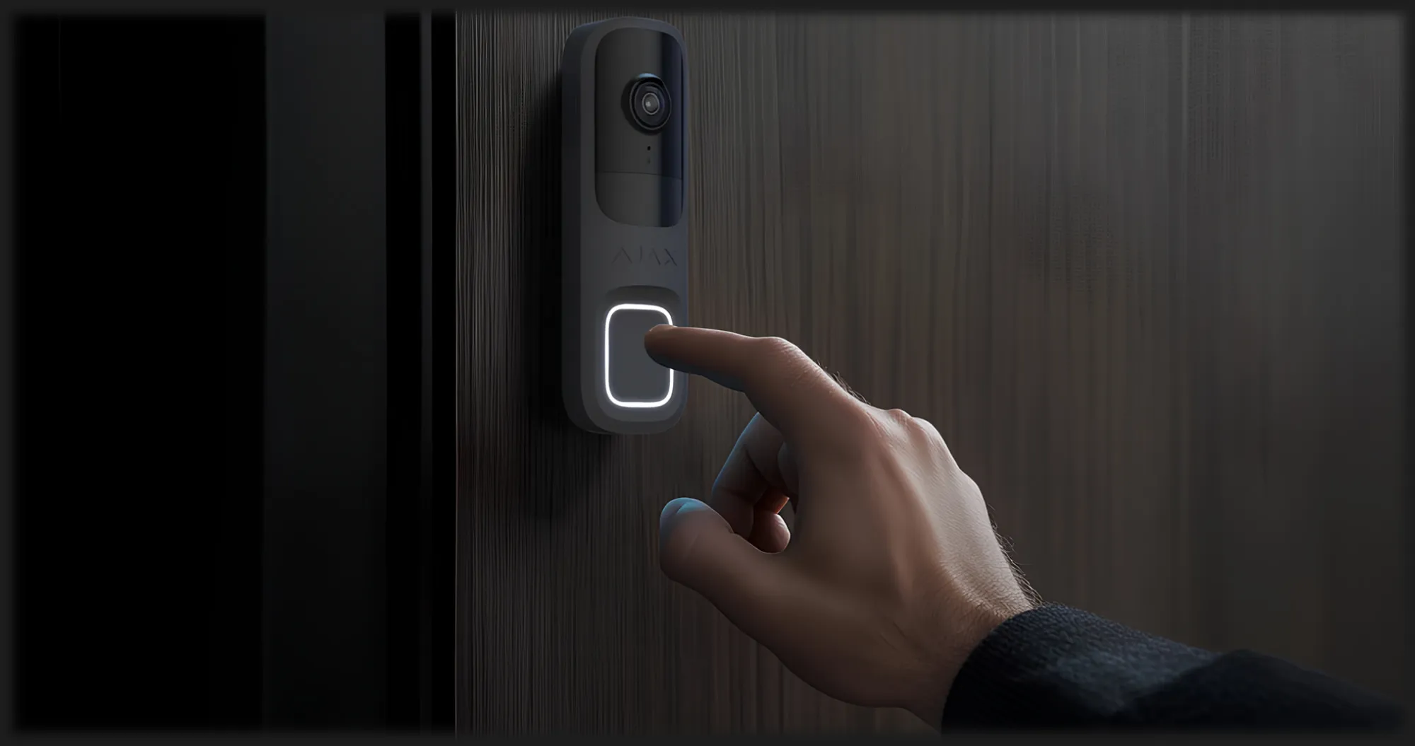 Відеодзвінок Ajax Doorbell (Black)