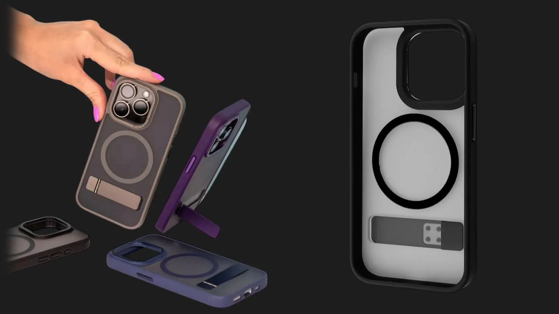 Чехол Proove Mainstay Case with Magnetic Ring iPhone 13 Pro (Midnight Blue)