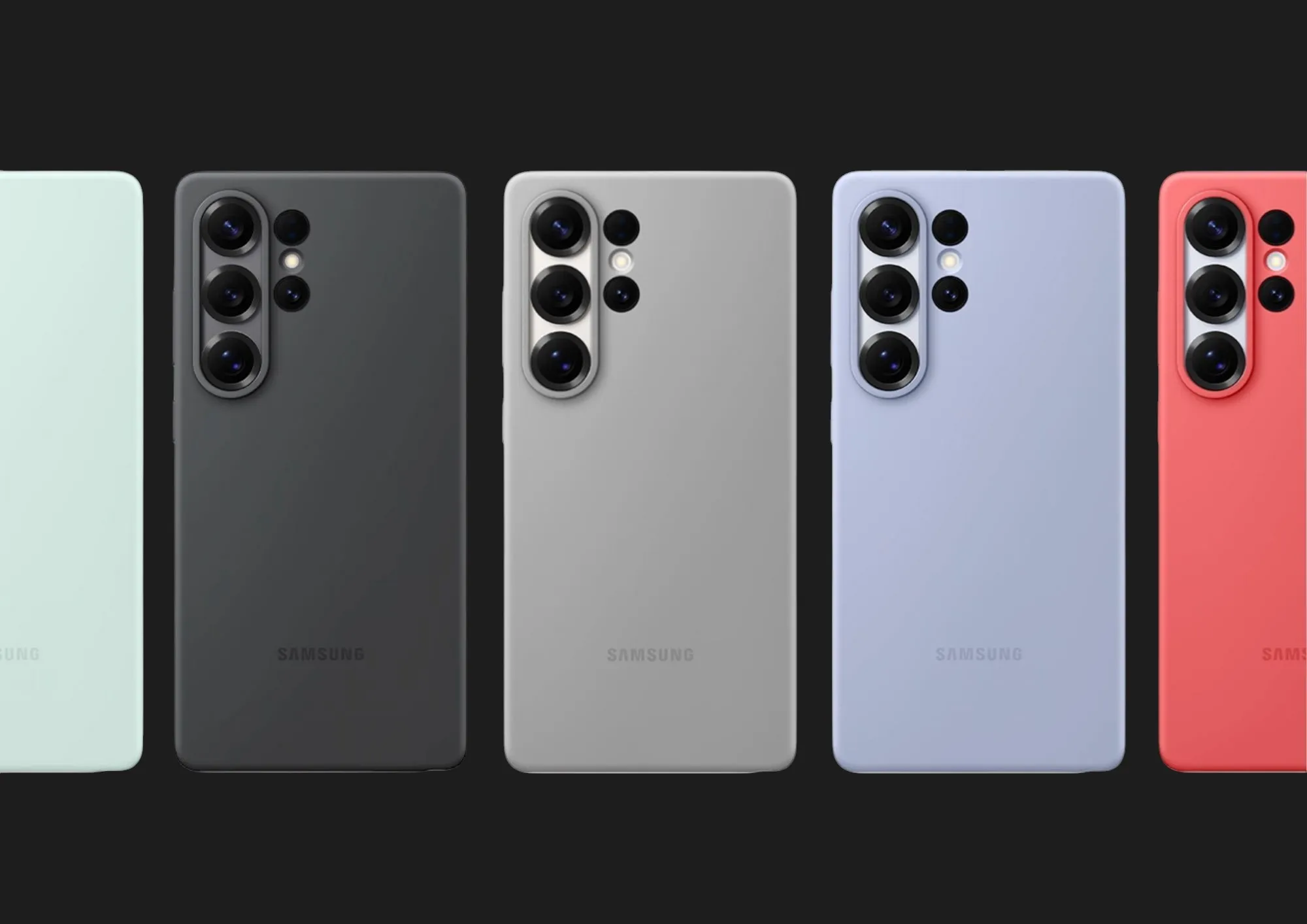 Чехол Samsung Silicone Case для Samsung Galaxy S25 Ultra (Black)