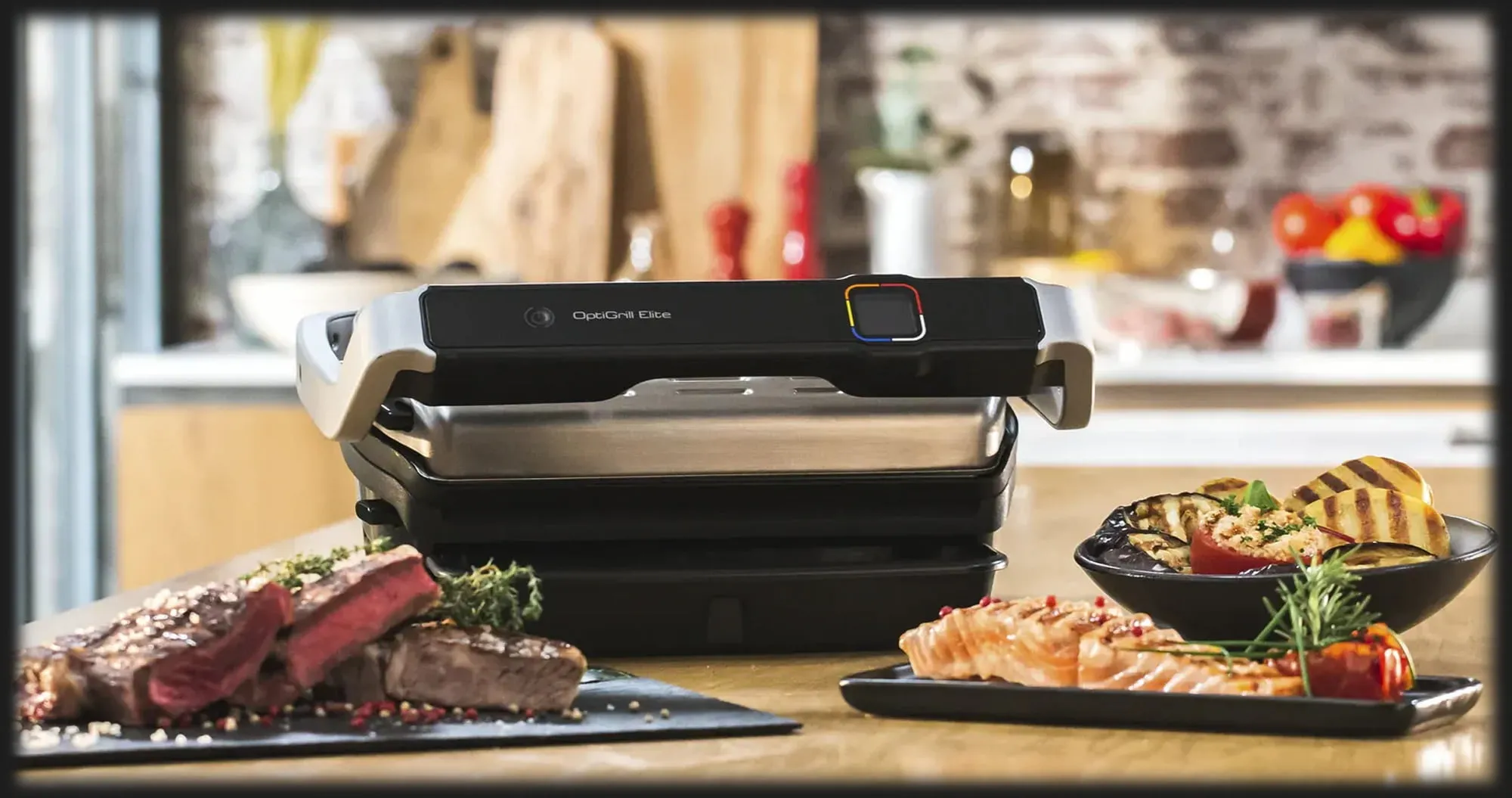 Гриль Tefal OptiGrill Elite GC750D (UA)