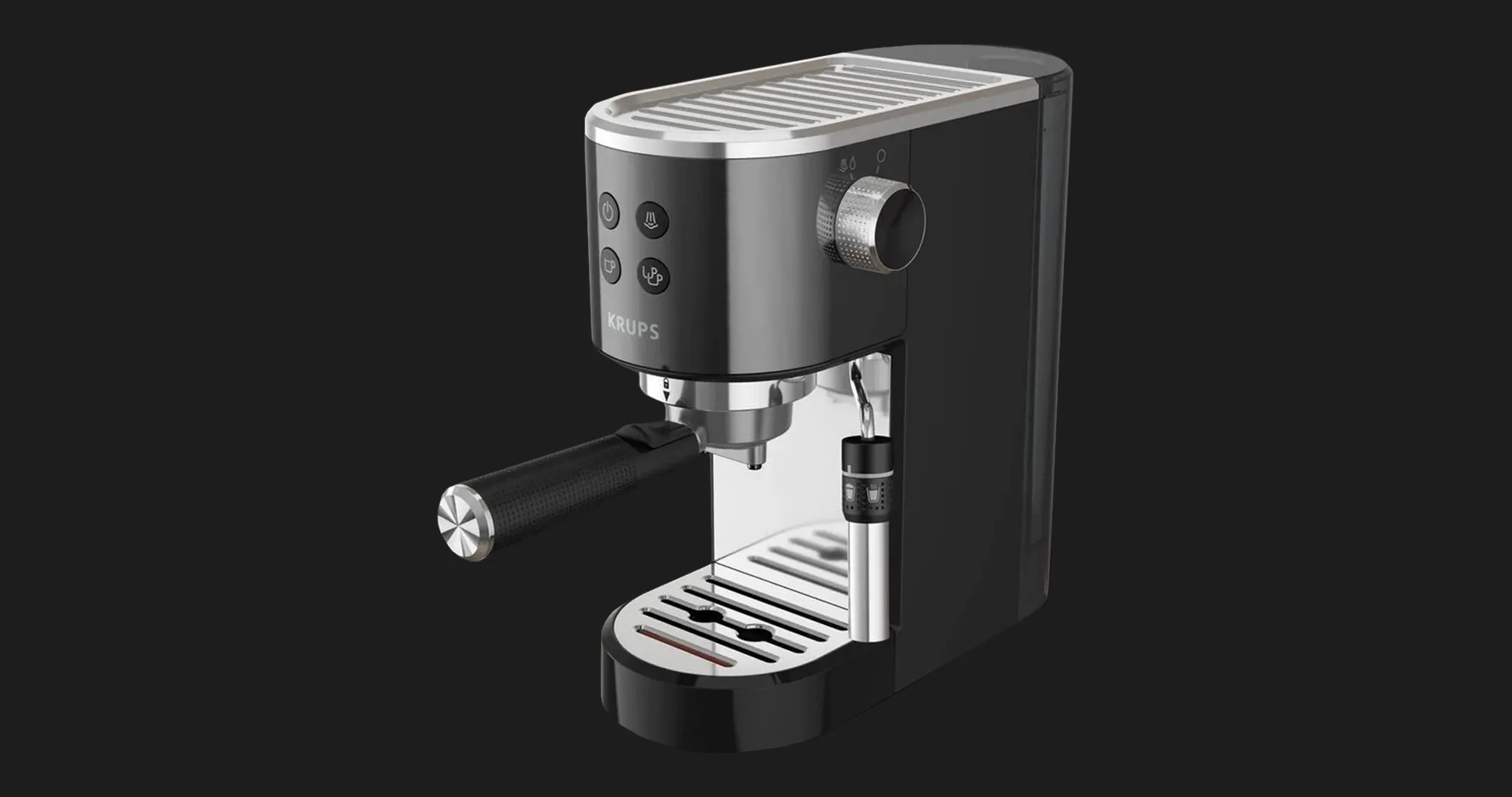 Ріжкова кавоварка Krups Virtuoso+ (Black) (UA)