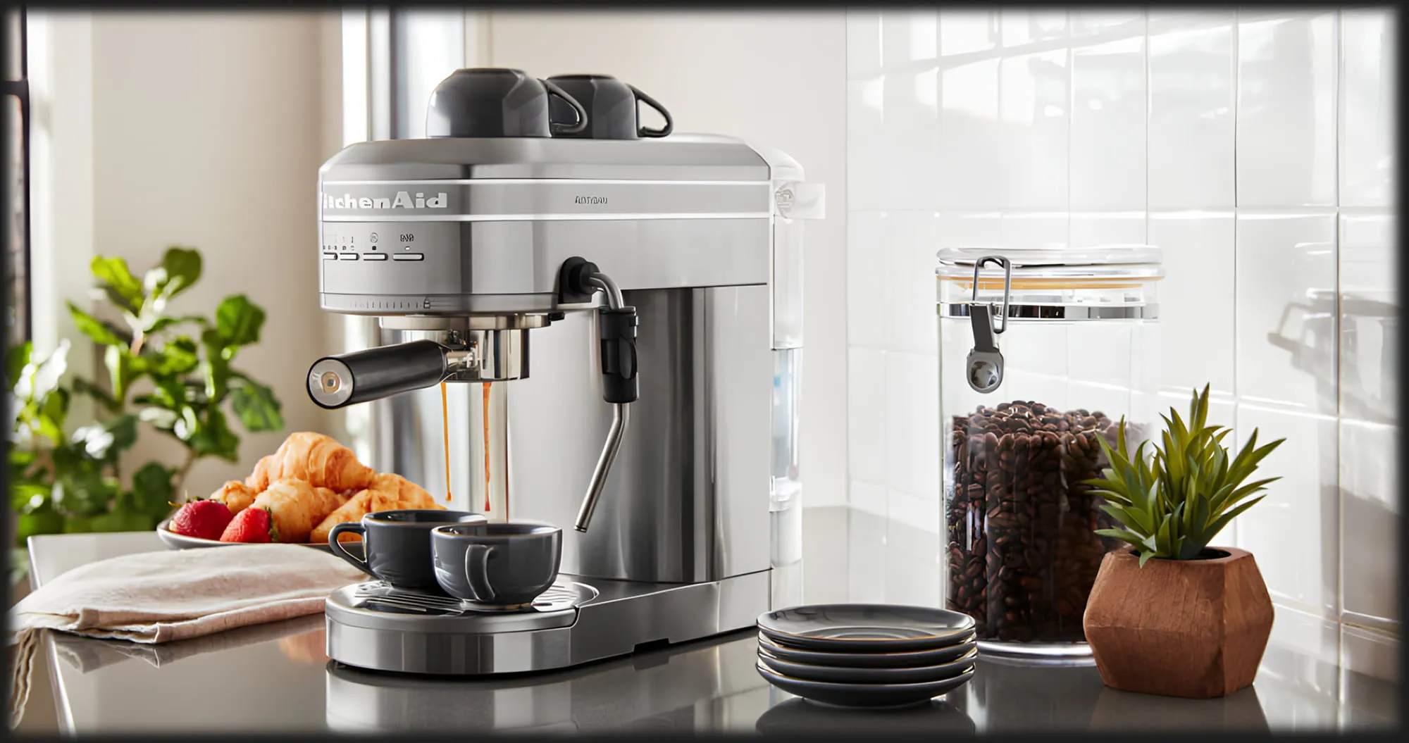 Ріжкова кавоварка KitchenAid Artisan (Stainless Steel) (UA)