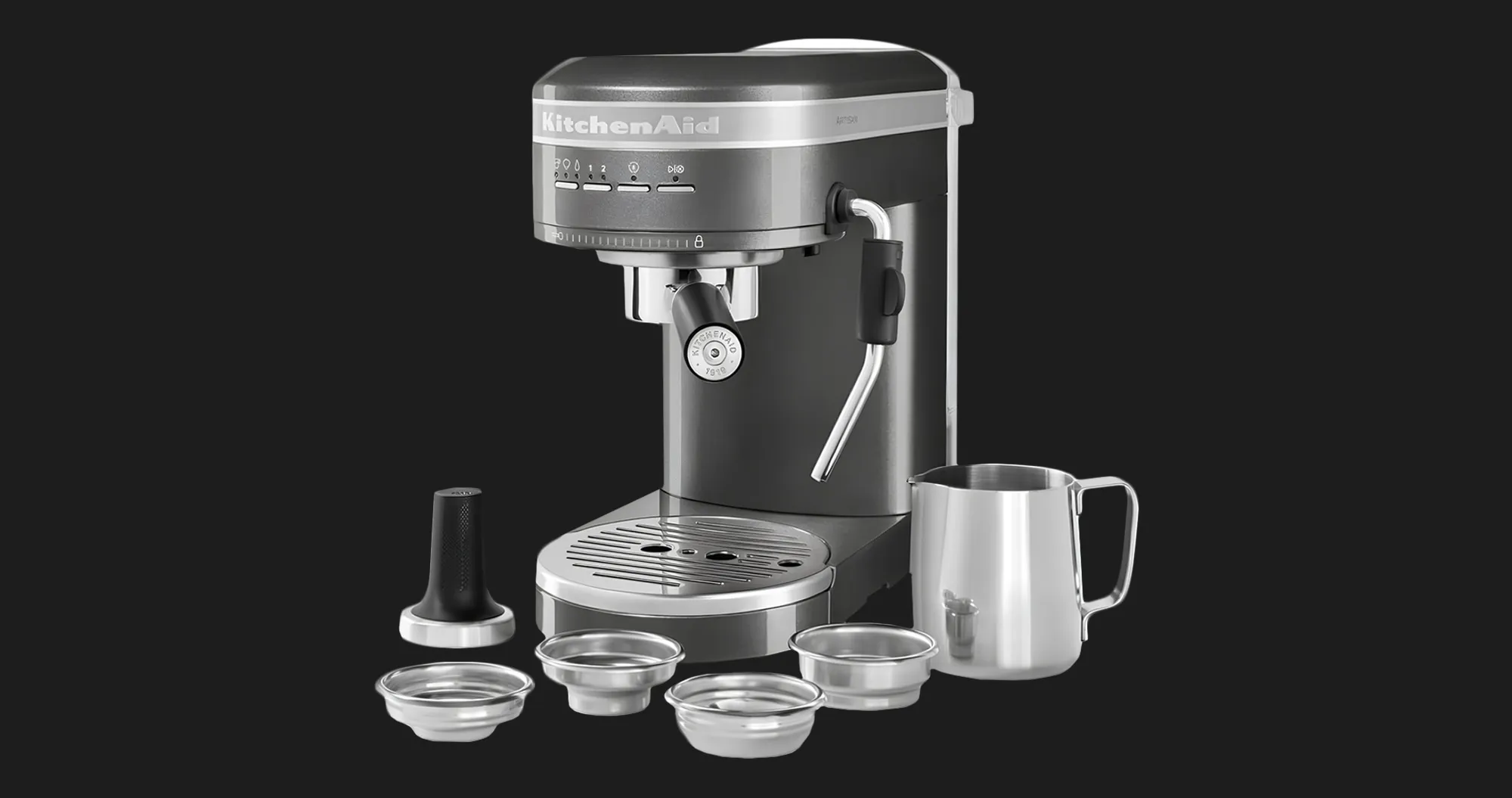 Ріжкова кавоварка KitchenAid Artisan (Silver Medallion) (UA)