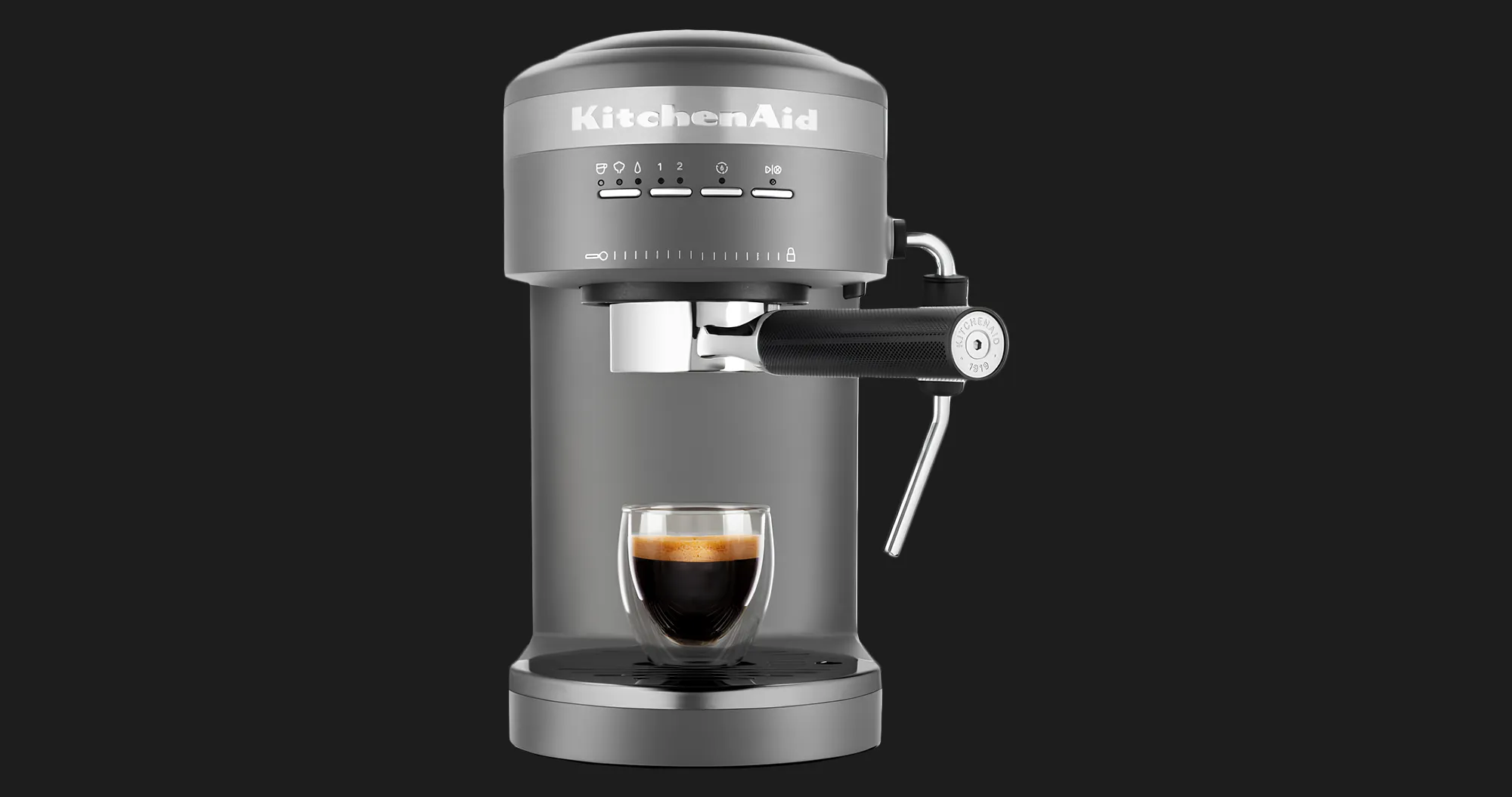 Рожковая кофеварка KitchenAid 5KES6403EDG (Gray Coal) (UA)