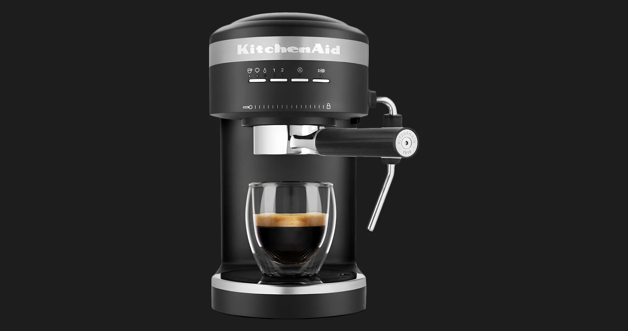 Рожковая кофеварка KitchenAid 5KES6403EBM (Black Matte) (UA)