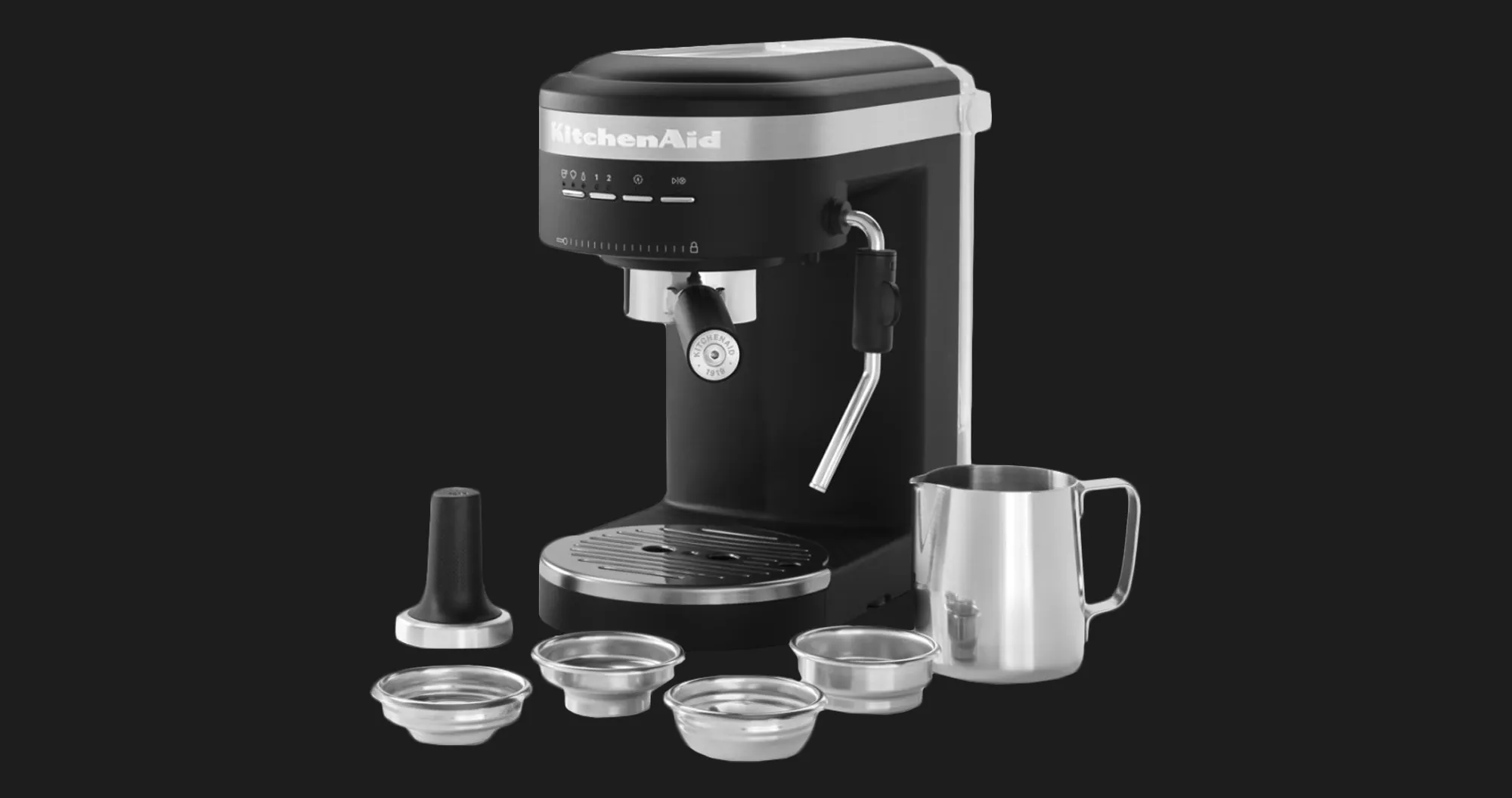 Рожковая кофеварка KitchenAid 5KES6403EBM (Black Matte) (UA)