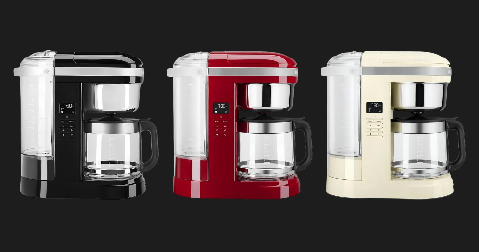 Кавоварка крапельна KitchenAid 5KCM1209EOB (Black) (UA)