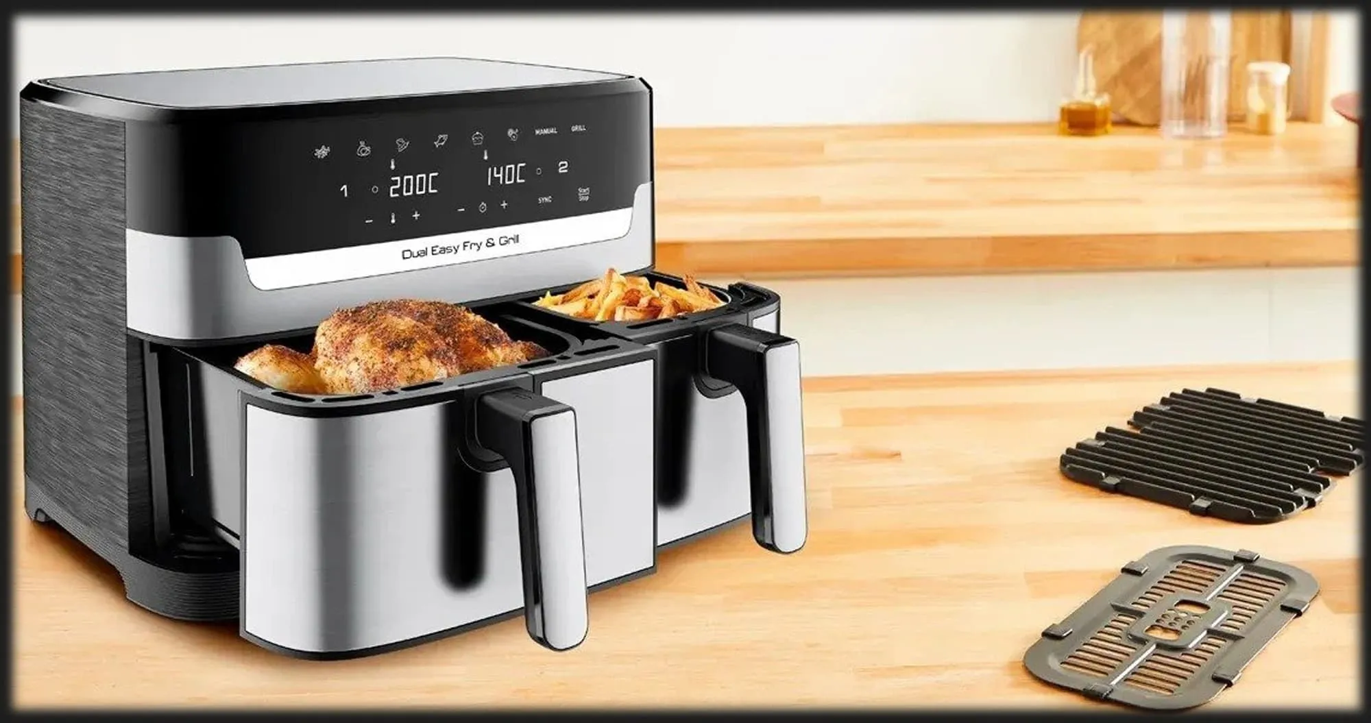 Мультипіч Tefal Dual Easy Fry &amp; Grill Air Fryer EY905D10 (EU)