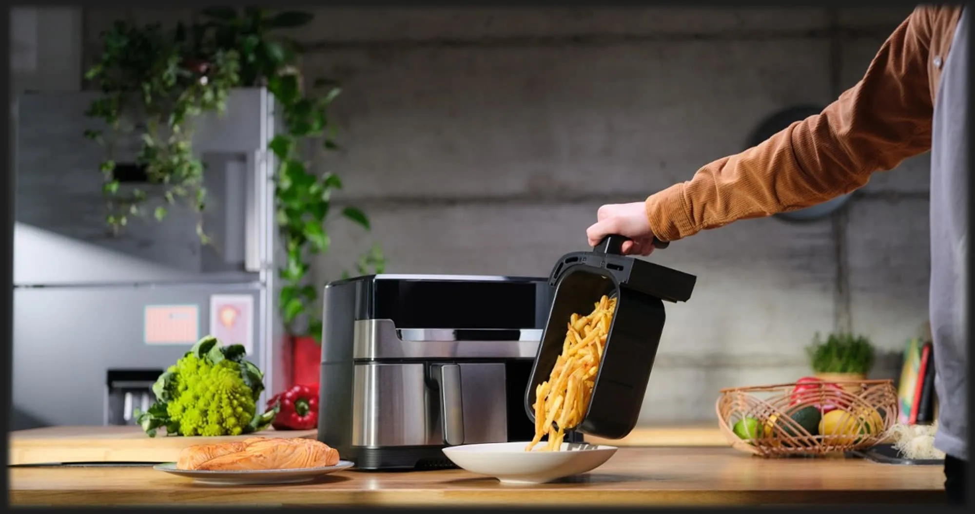 Мультипіч Tefal Dual Easy Fry &amp; Grill Air Fryer EY905D10 (EU)