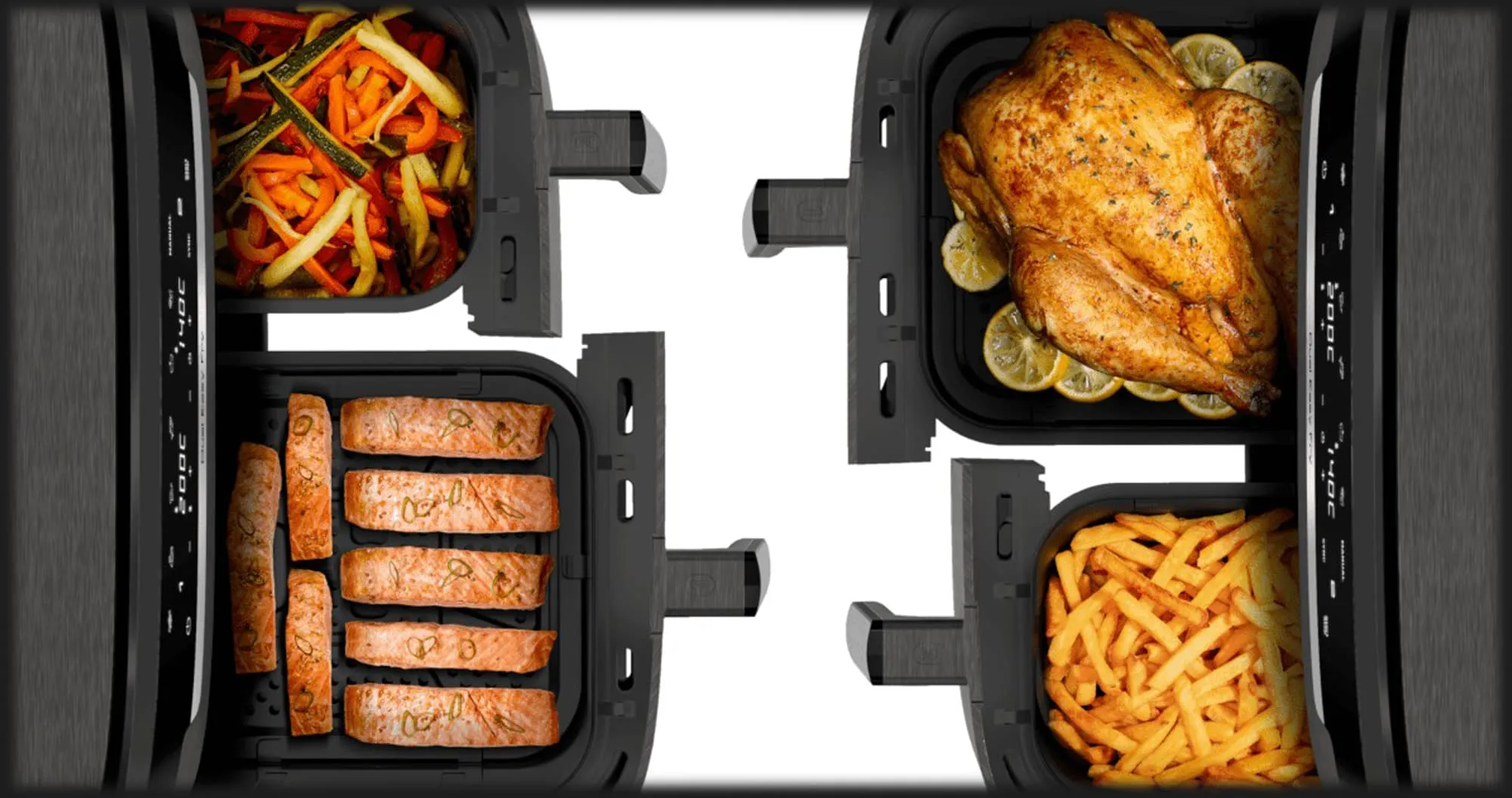 Мультипечь Tefal Dual Easy Fry &amp; Grill Air Fryer EY905D10 (UA)