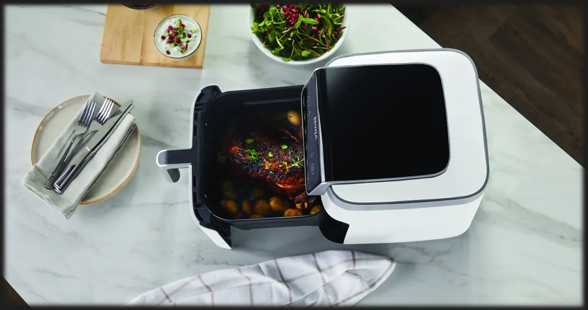Мультипіч Ninja Air Fryer MAX PRO 6.2л AF180EUWH (UA)