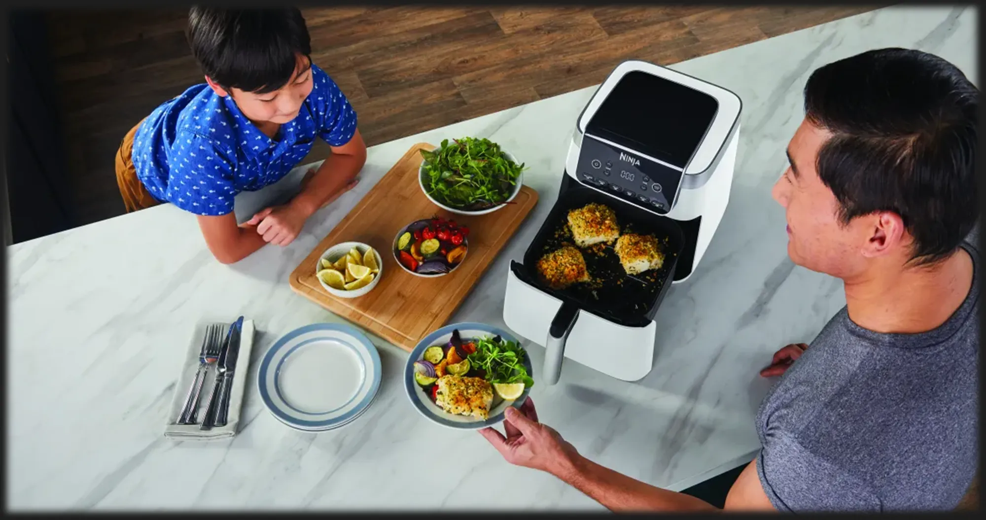 Мультипіч Ninja Air Fryer MAX PRO 6.2л AF180EUWH (UA)