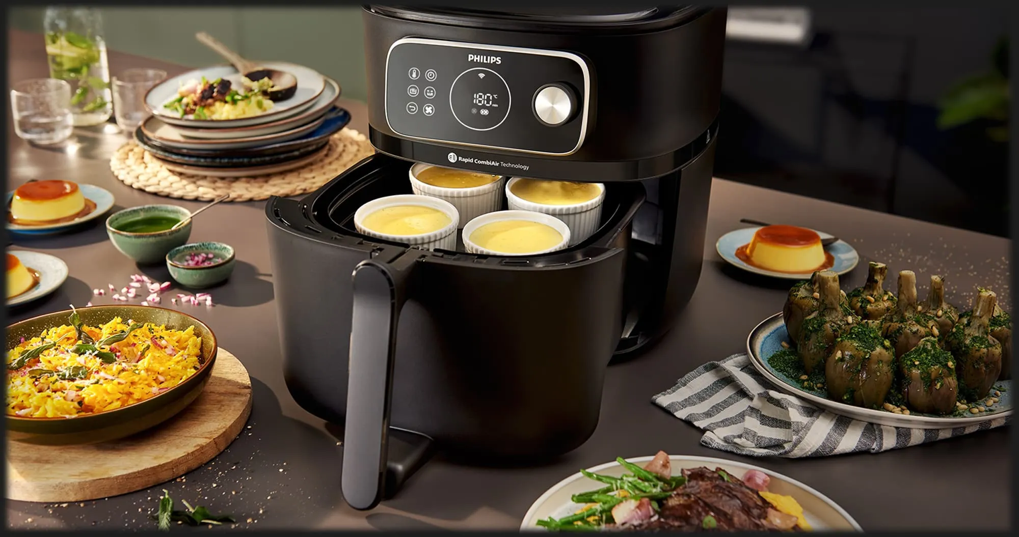 Мультипіч Philips Ovi Combi Connected HD9876/90 (UA)