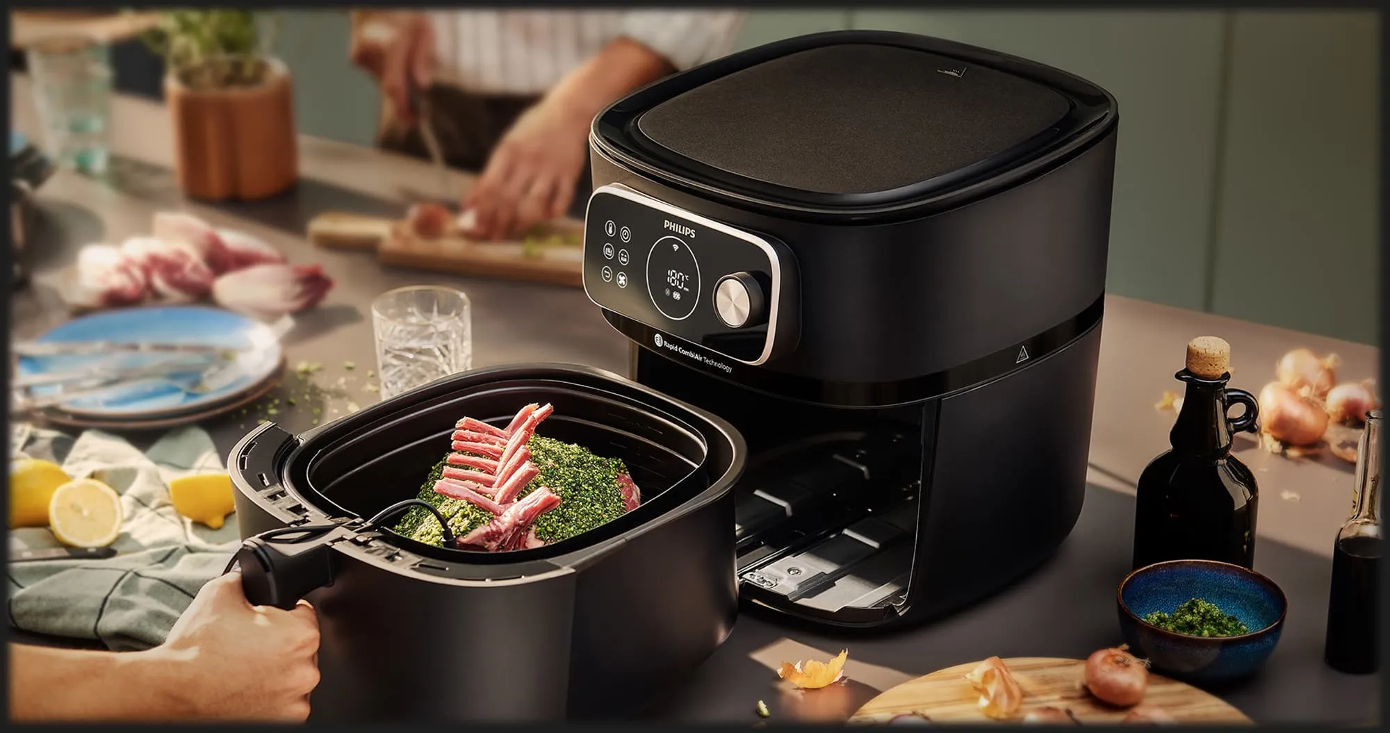 Мультипіч Philips Ovi Combi Connected HD9876/90 (UA)