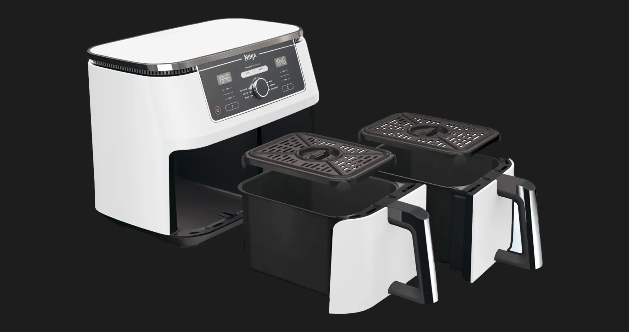 Мультипіч Ninja Air Fryer Dual zone AF400EUWH (UA)