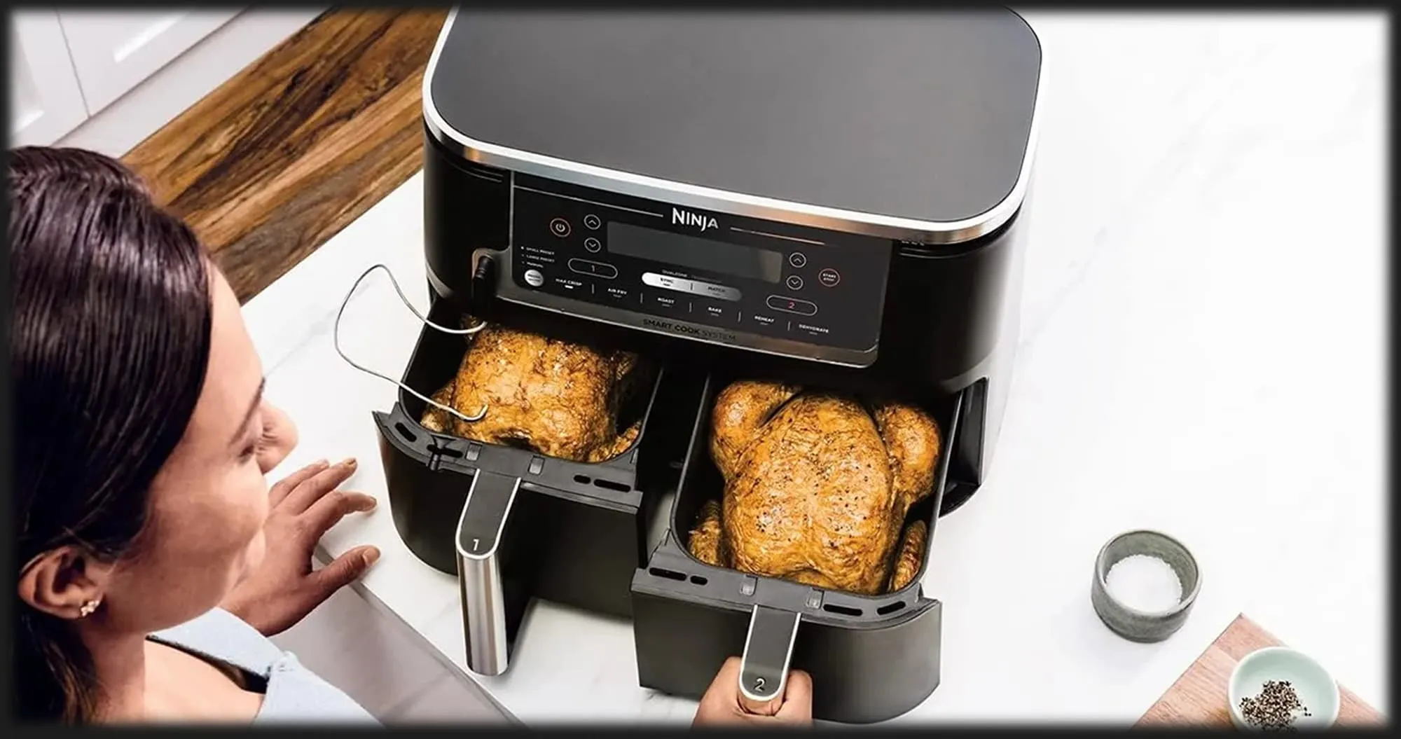 Мультипіч Ninja Foodi MAX з системою Smart Cook AF451EU (UA)