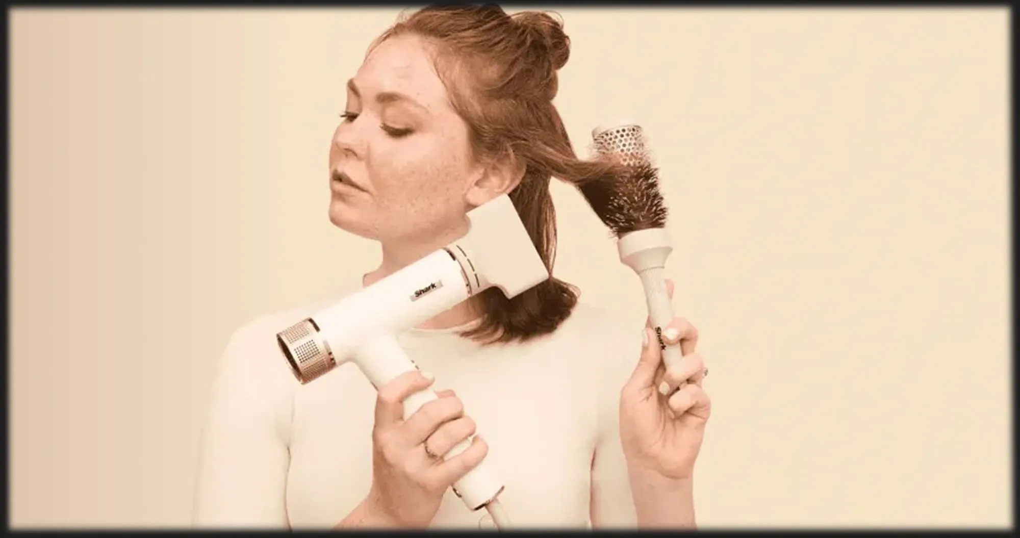 Фен Shark SpeedStyle 3-in-1 for Straight & Wavy Hair (White)