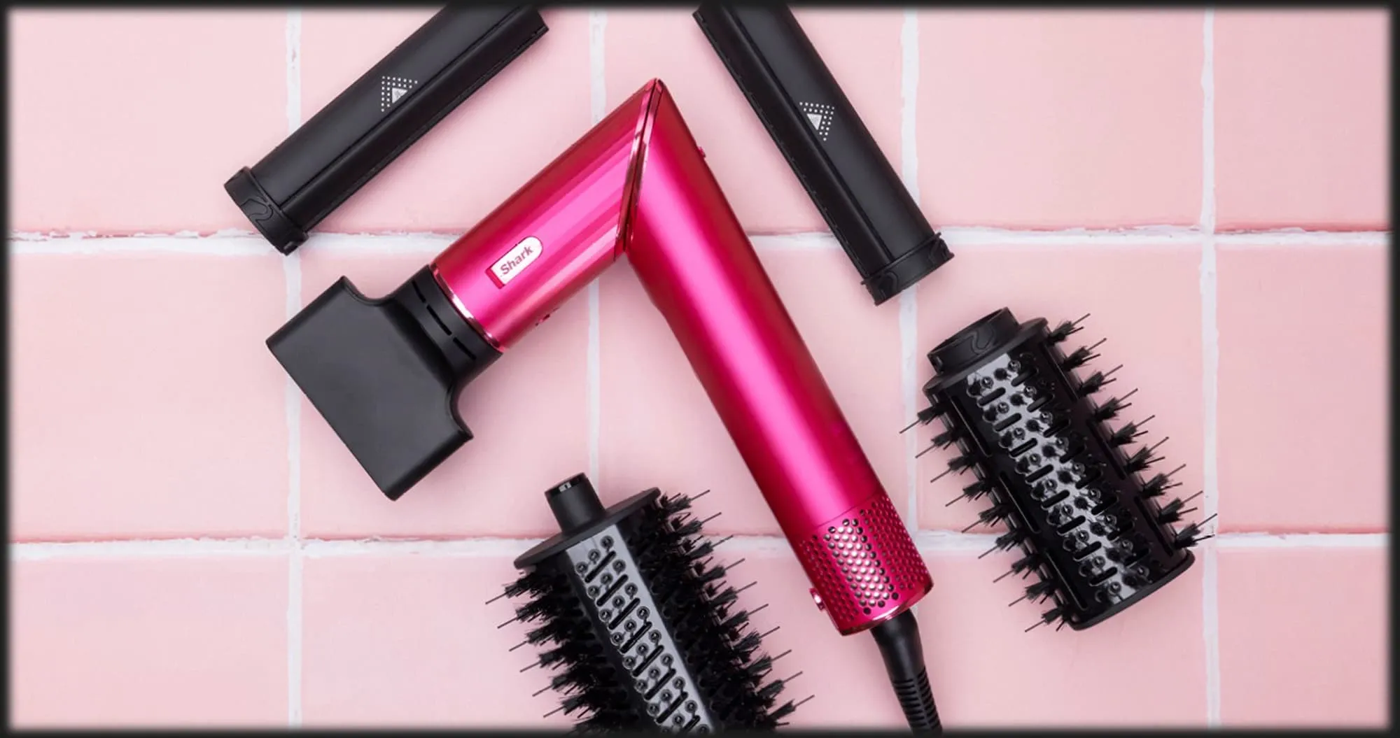 Стайлер Shark FlexStyle Limited Edition (Malibu Pink)