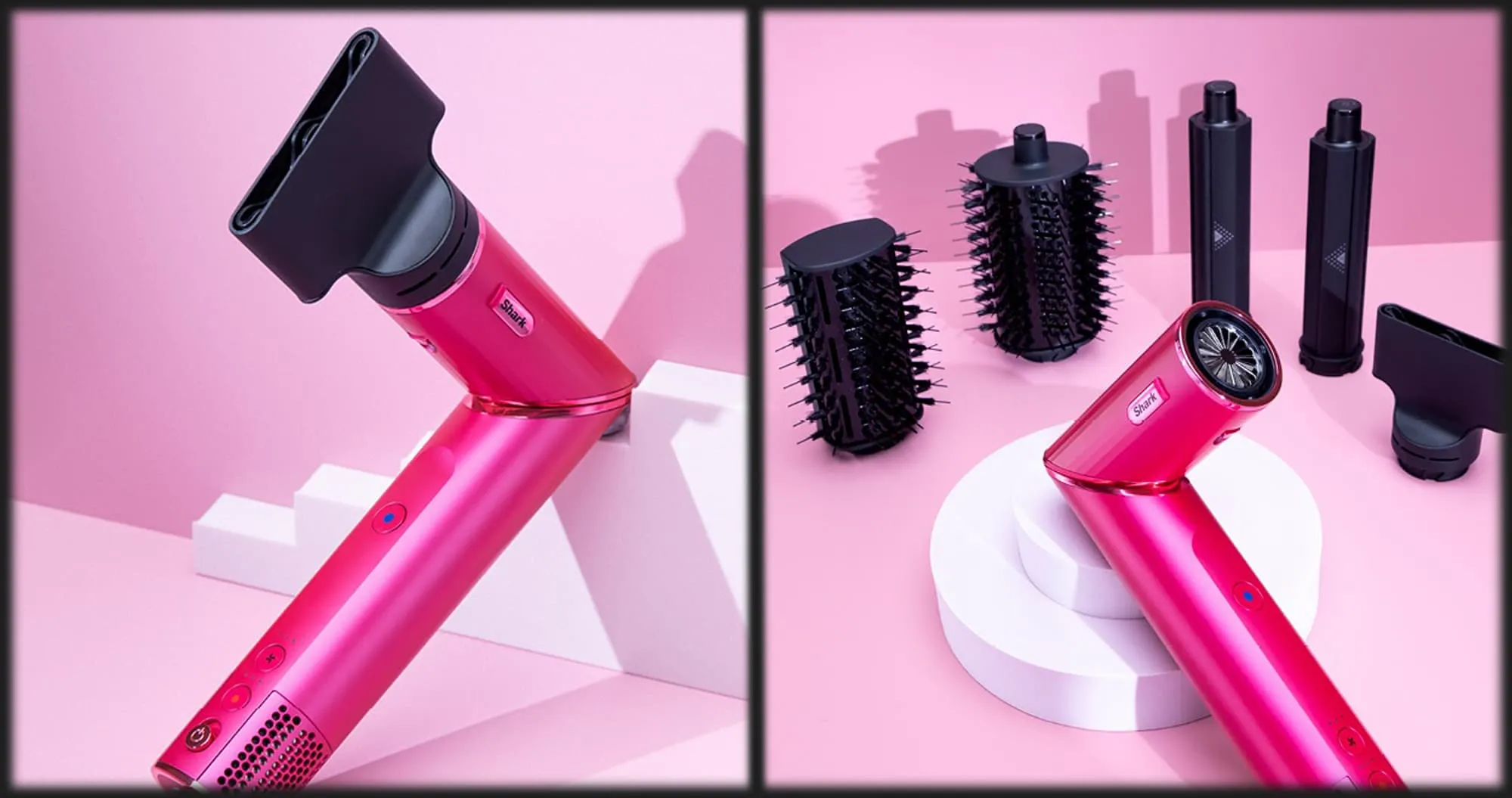 Стайлер Shark FlexStyle Limited Edition (Malibu Pink)