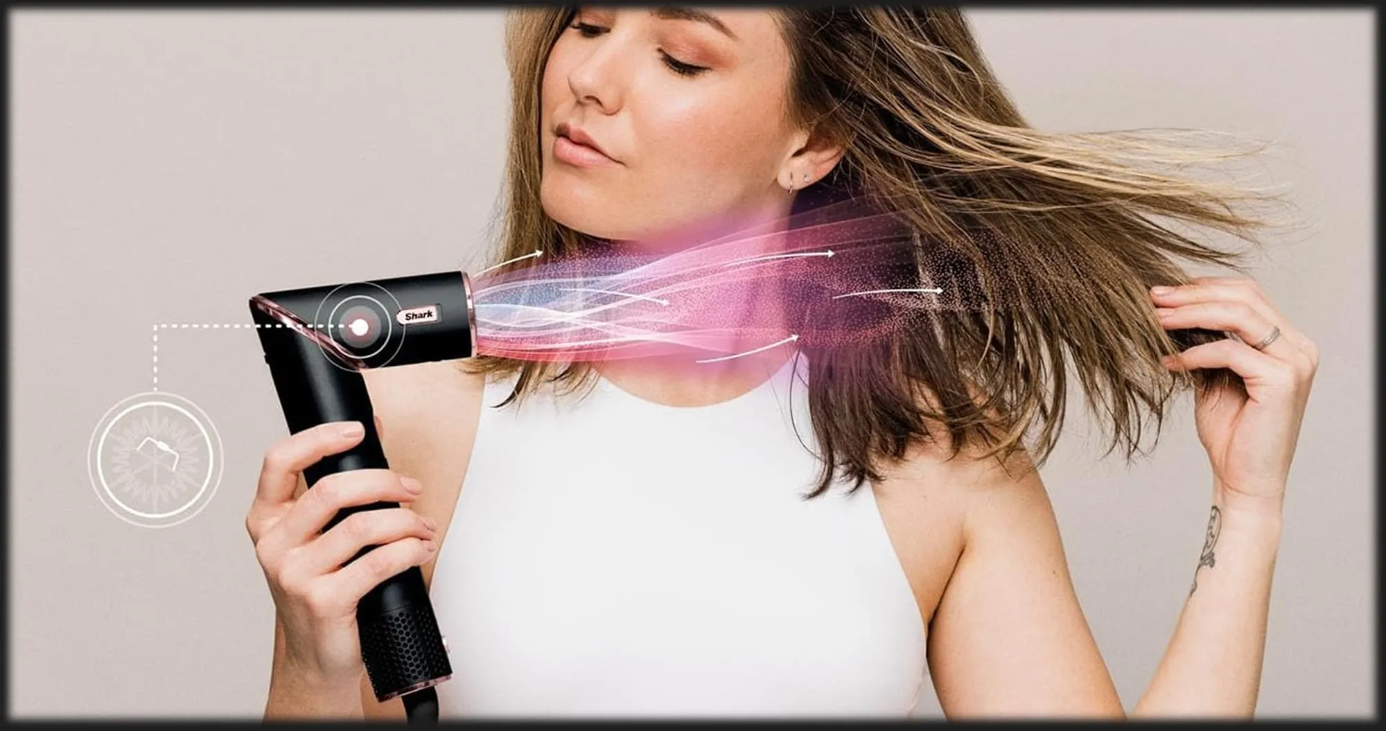 Стайлер Shark FlexStyle HD424EU (Black/Pink)