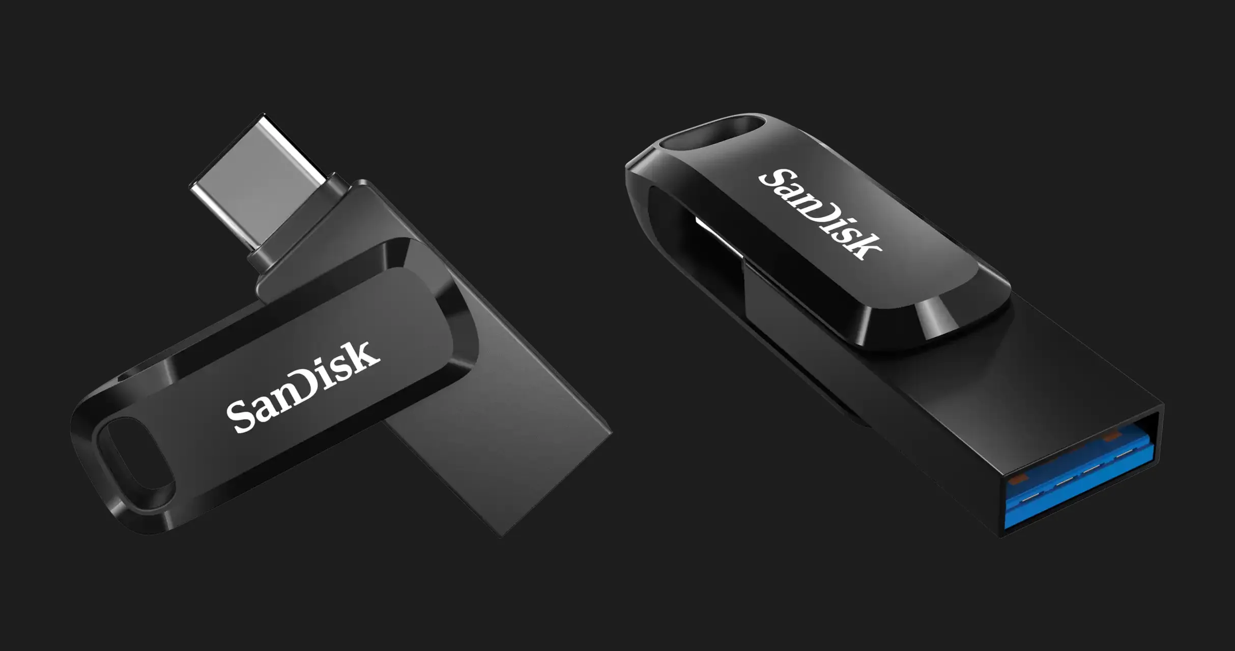 Флеш-накопичувач SanDisk USB 3.1 Ultra Dual Type-C 256GB (Black)