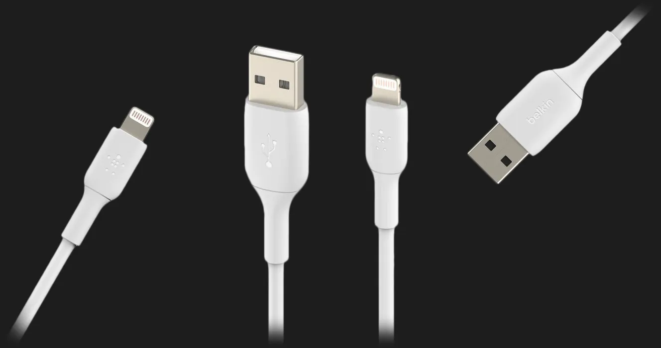Кабель Belkin Lightning PVC 2m (White)