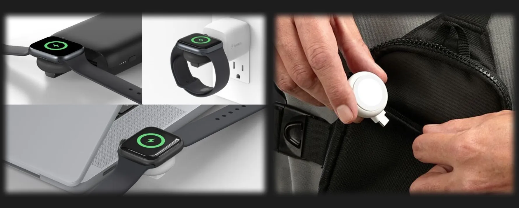 Безпровідна зарядка Belkin USB-C Apple Watch Charger (White)