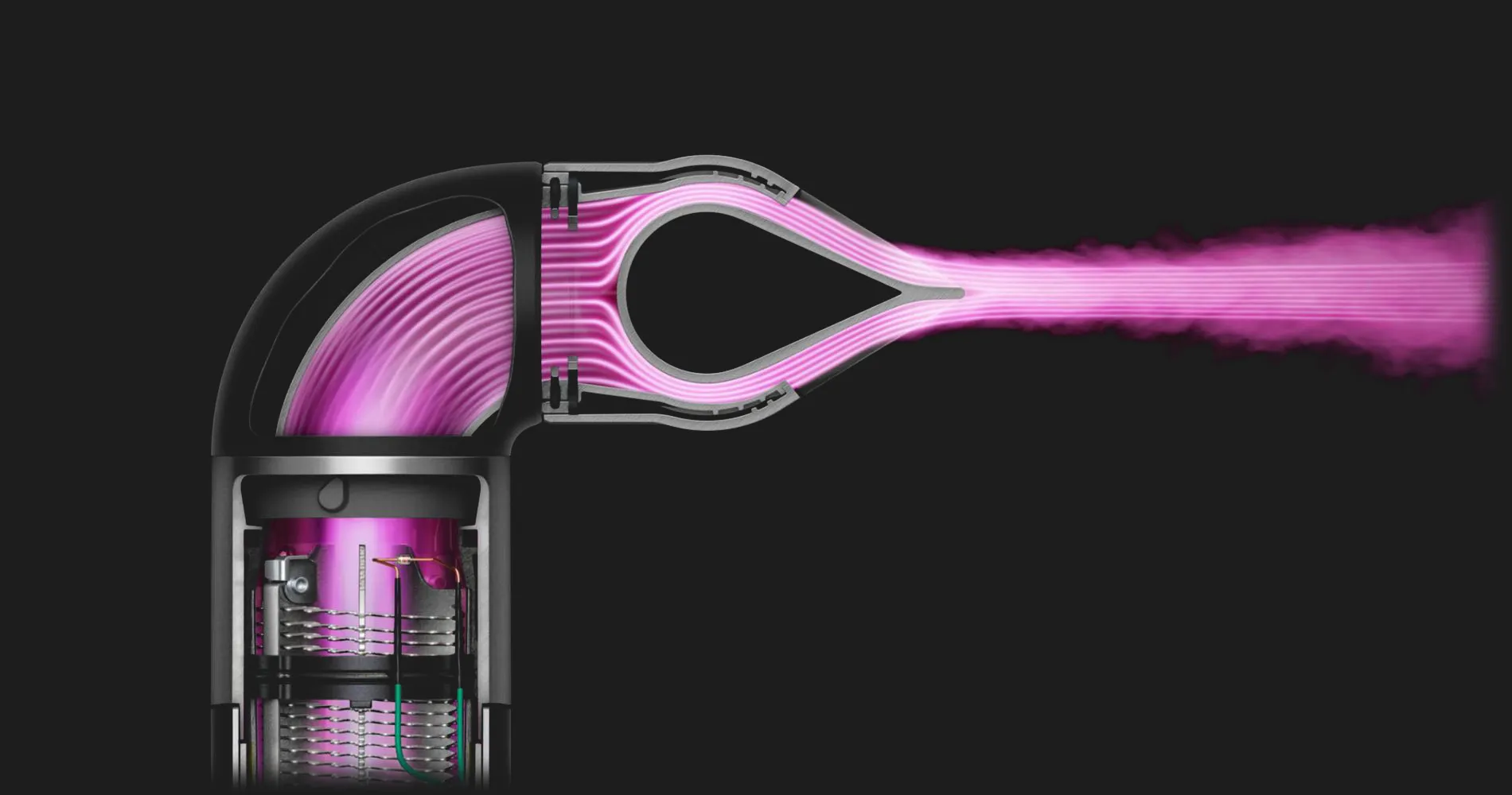 Насадка Blade Concentrator для стайлера Dyson Airwrap (Black)