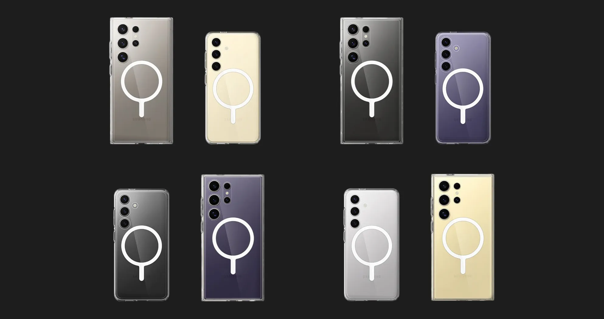 Чехол Spigen Ultra Hybrid для Samsung Galaxy S24 FE (White)