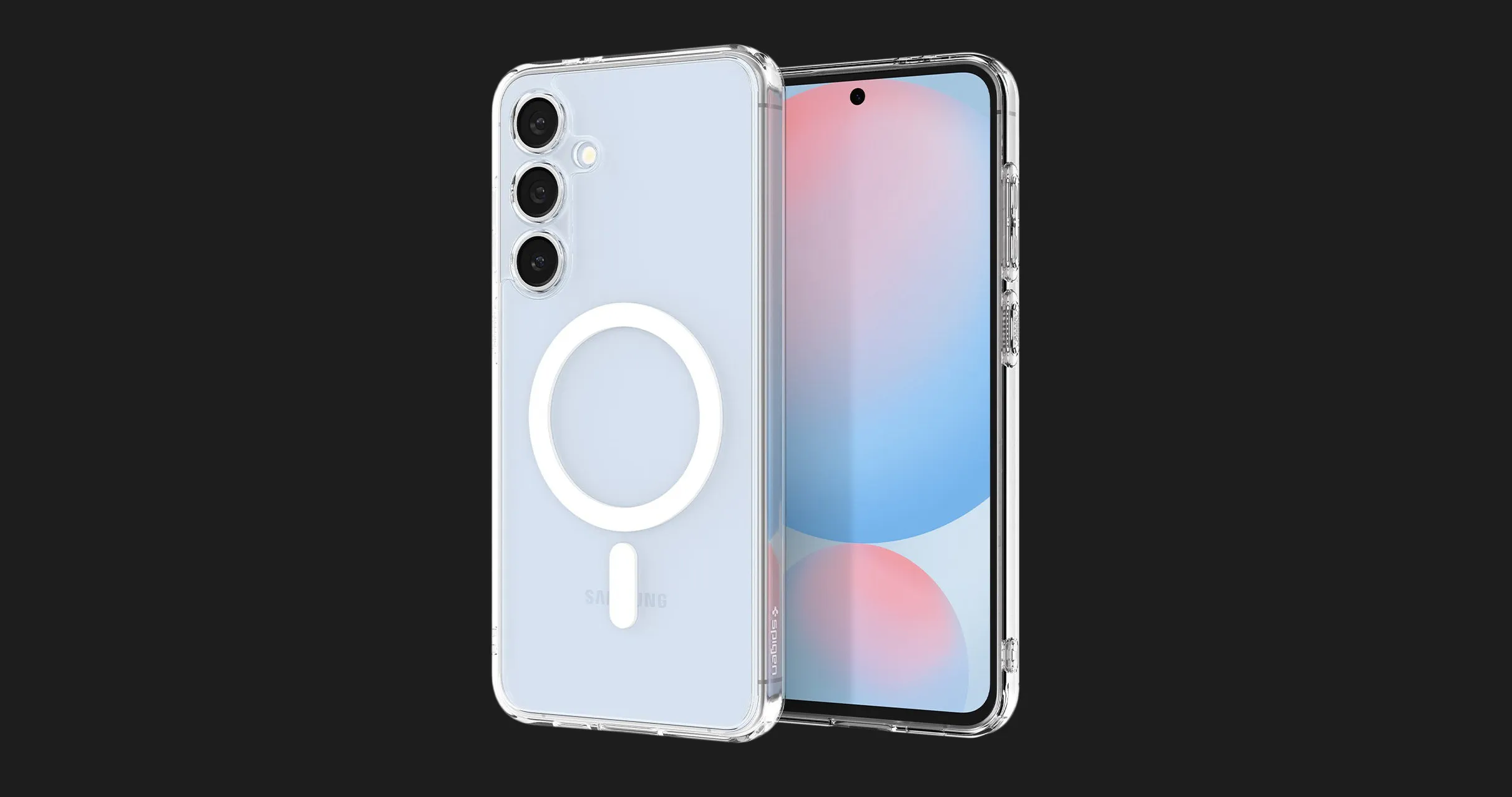 Чохол Spigen Ultra Hybrid для Samsung Galaxy S24 FE (White)