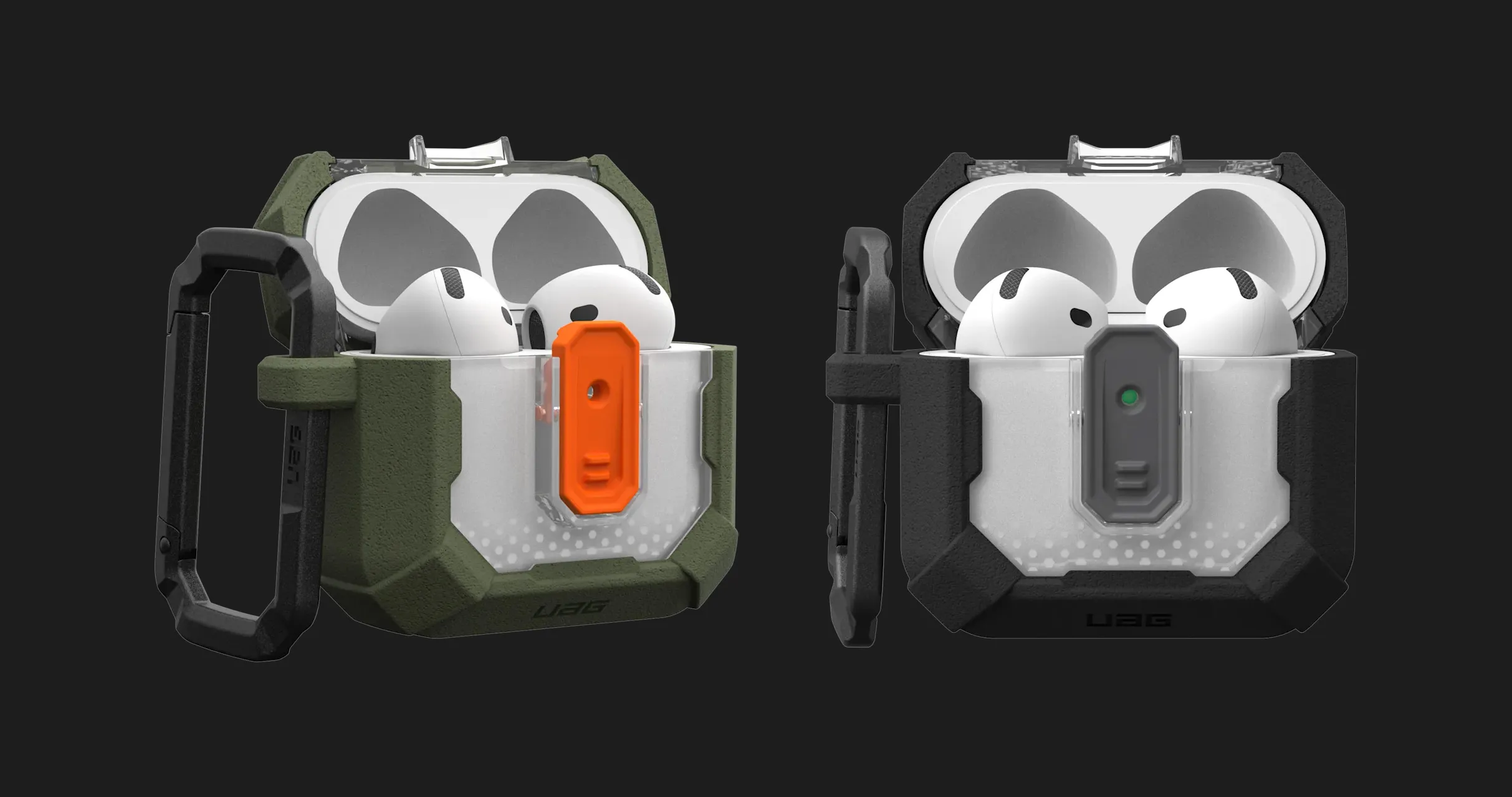 Чехол UAG Plasma для AirPods 4 (Black)