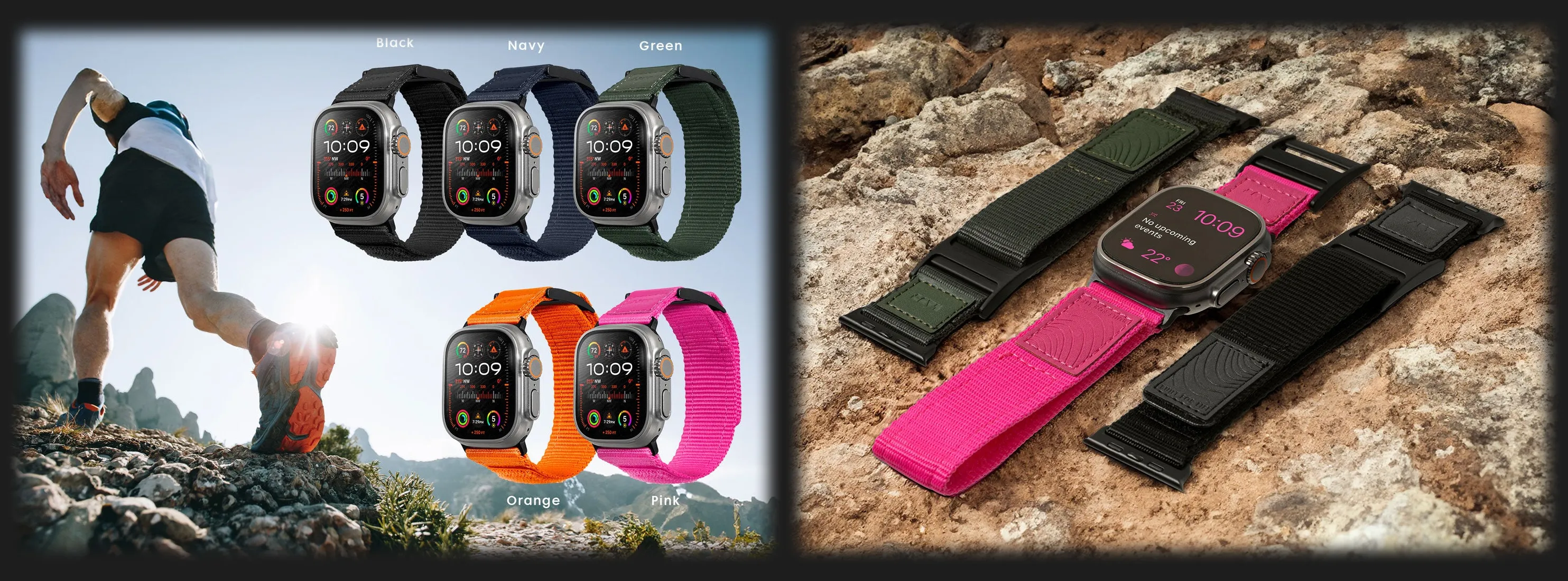 Ремешок LAUT Champs Sport для Apple Watch 44/45/46/49mm (Blue)