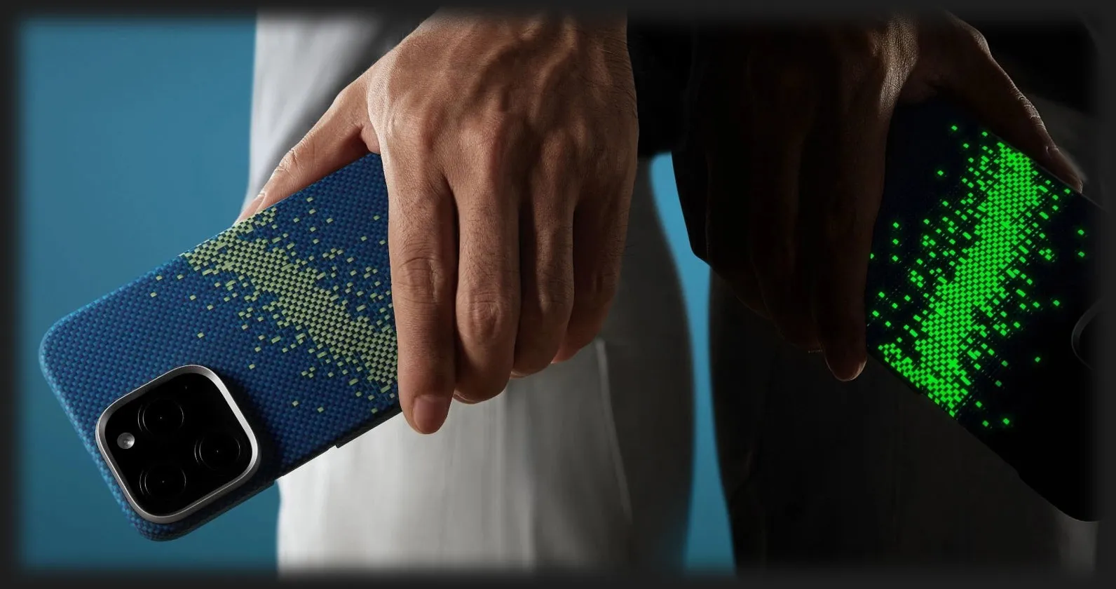 Чехол Pitaka MagEZ Case 6 для iPhone 16 Pro (Over The Horizon) (Luminous)