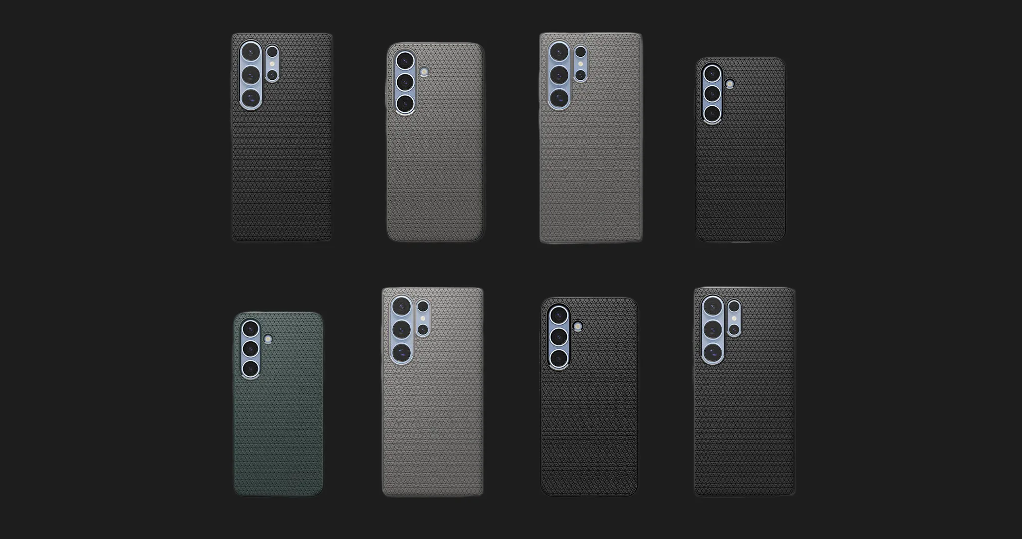 Чехол Spigen Liquid Air для Samsung Galaxy S25 Edge (Matte Black)