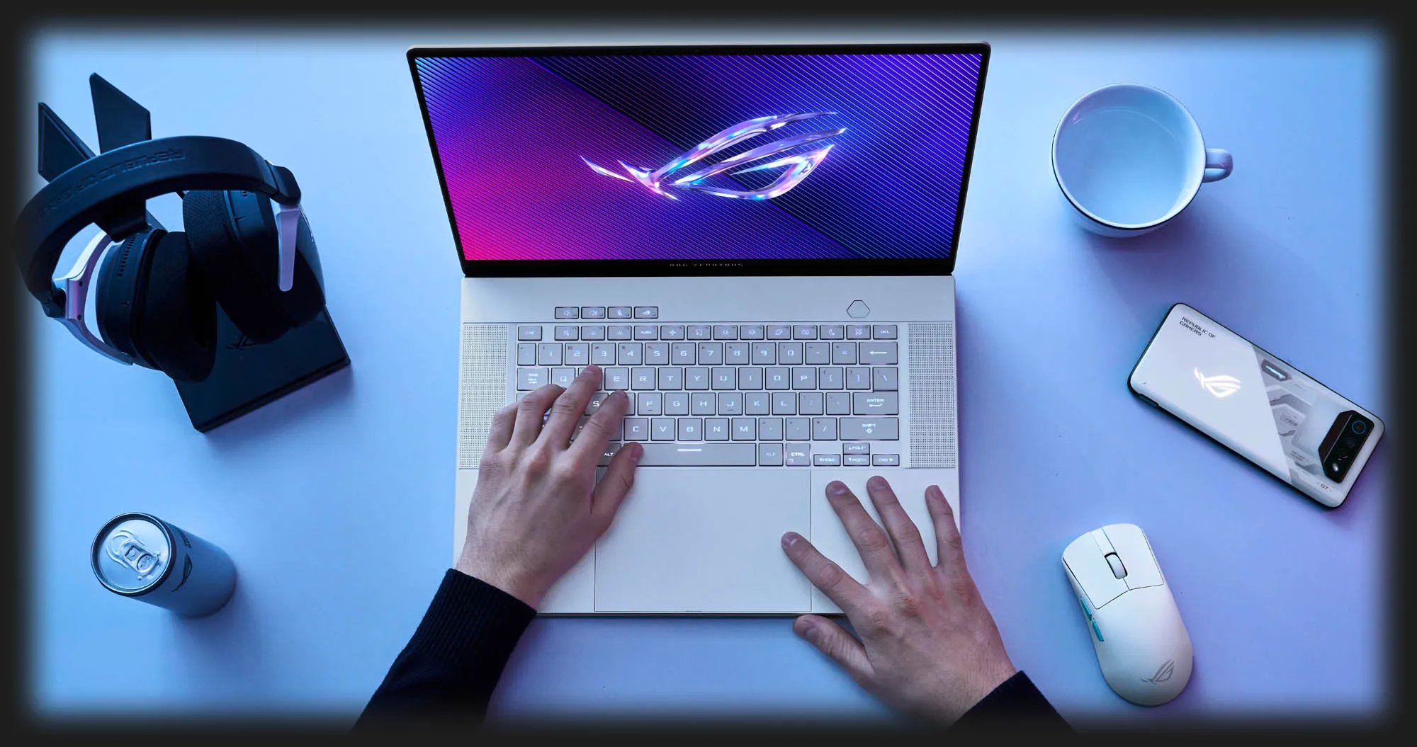 Ноутбук Asus ROG Zephyrus G14 GA403UI (AMD Ryzen 9/32GB/1TB SSD/RTX 4070) (GA403UI-G14.R94070) (Standard)