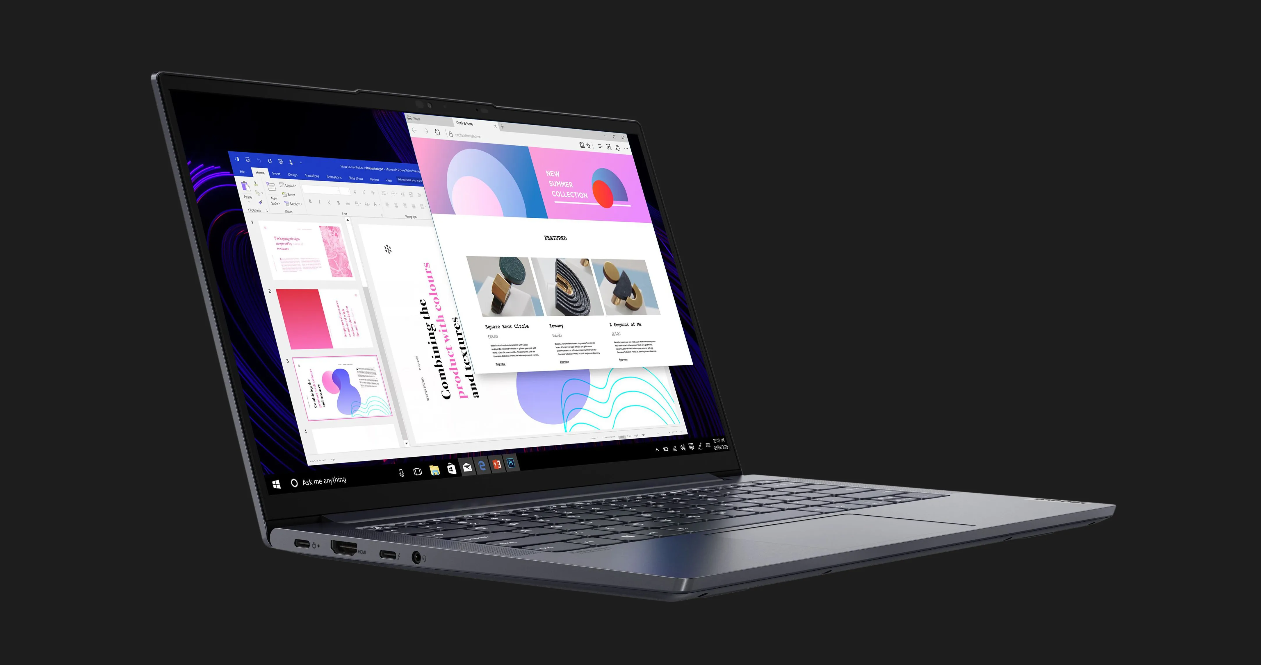 Ноутбук Lenovo Slim 7 14IRP8 14" (Intel Core i7/16GB/1TB (SSD)/Intel Iris Xe Graphics) (83A40007CF) (Standard)