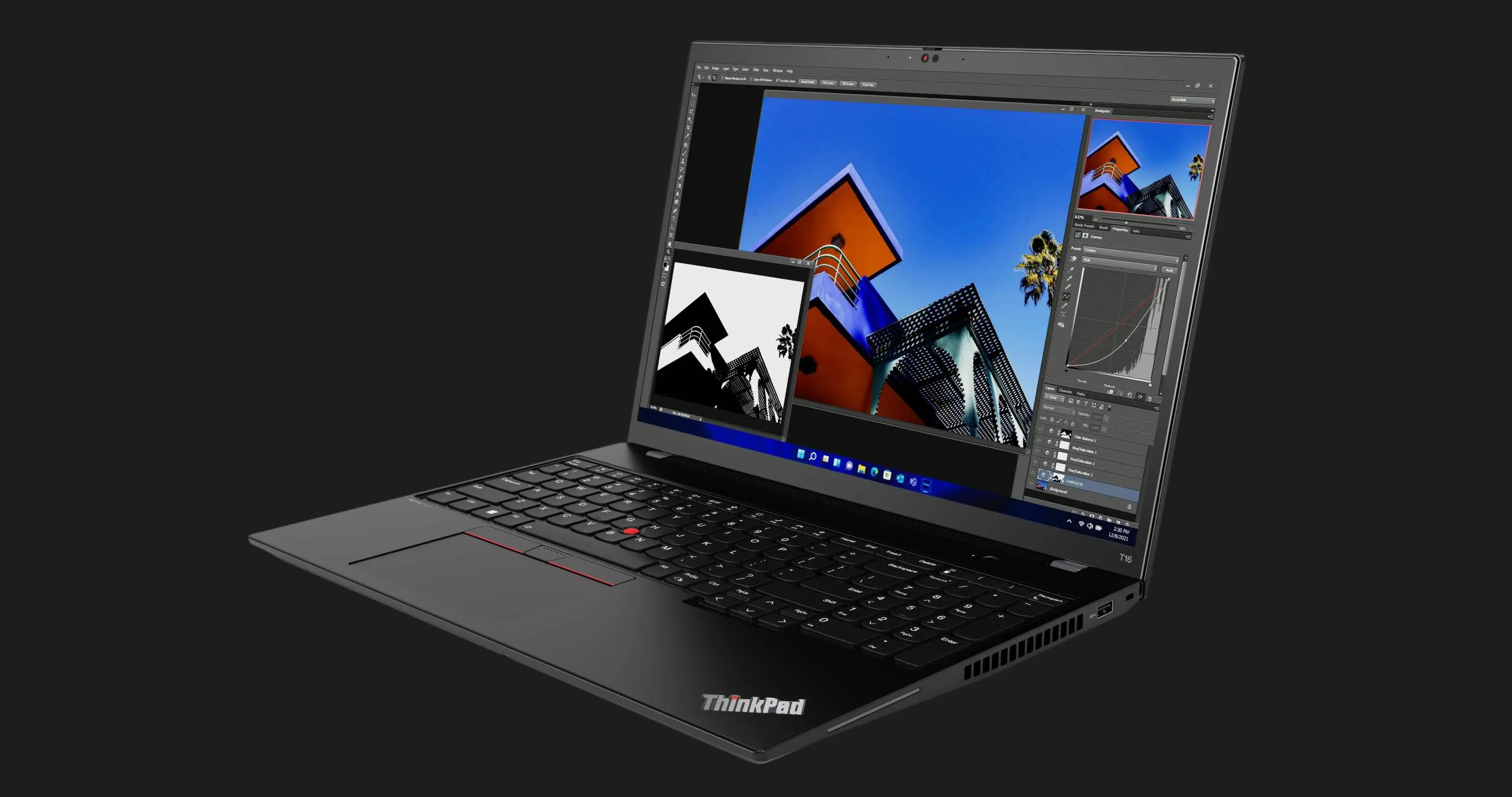 Ноутбук Lenovo ThinkPad T16 Gen 2 (Intel Core i7/16GB/512GB (SSD)/Intel Iris Xe Graphics) (21HJS7S700) (Standard)