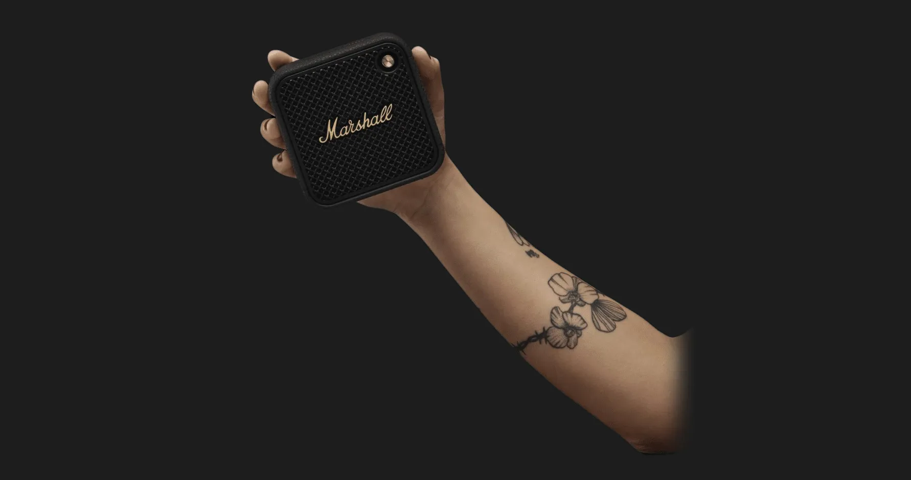 Акустика Marshall Portable Speaker Willen II (Black and Brass)