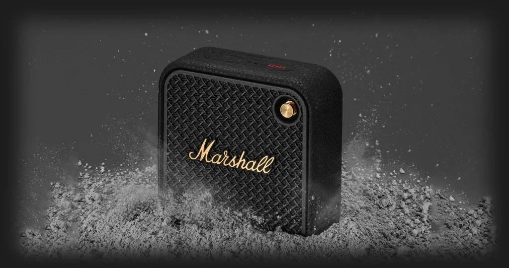 Акустика Marshall Portable Speaker Willen II (Black and Brass)