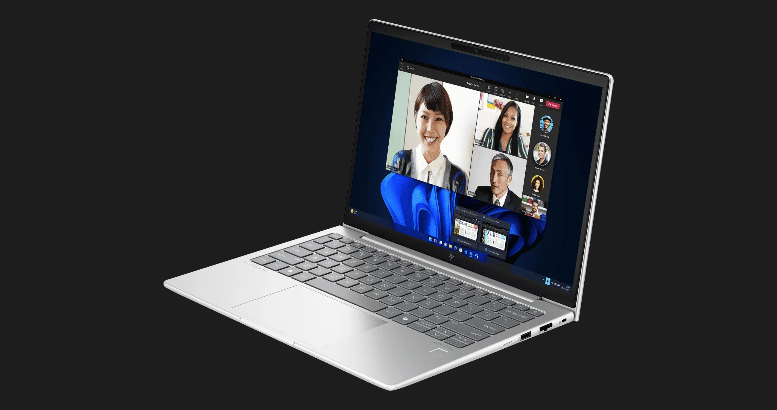 Ноутбук HP EliteBook 630 G11 13.3&quot; (Intel Core Ultra 7/32GB/1TB (SSD)/Intel HD) (900X9AV_V3) (UA)