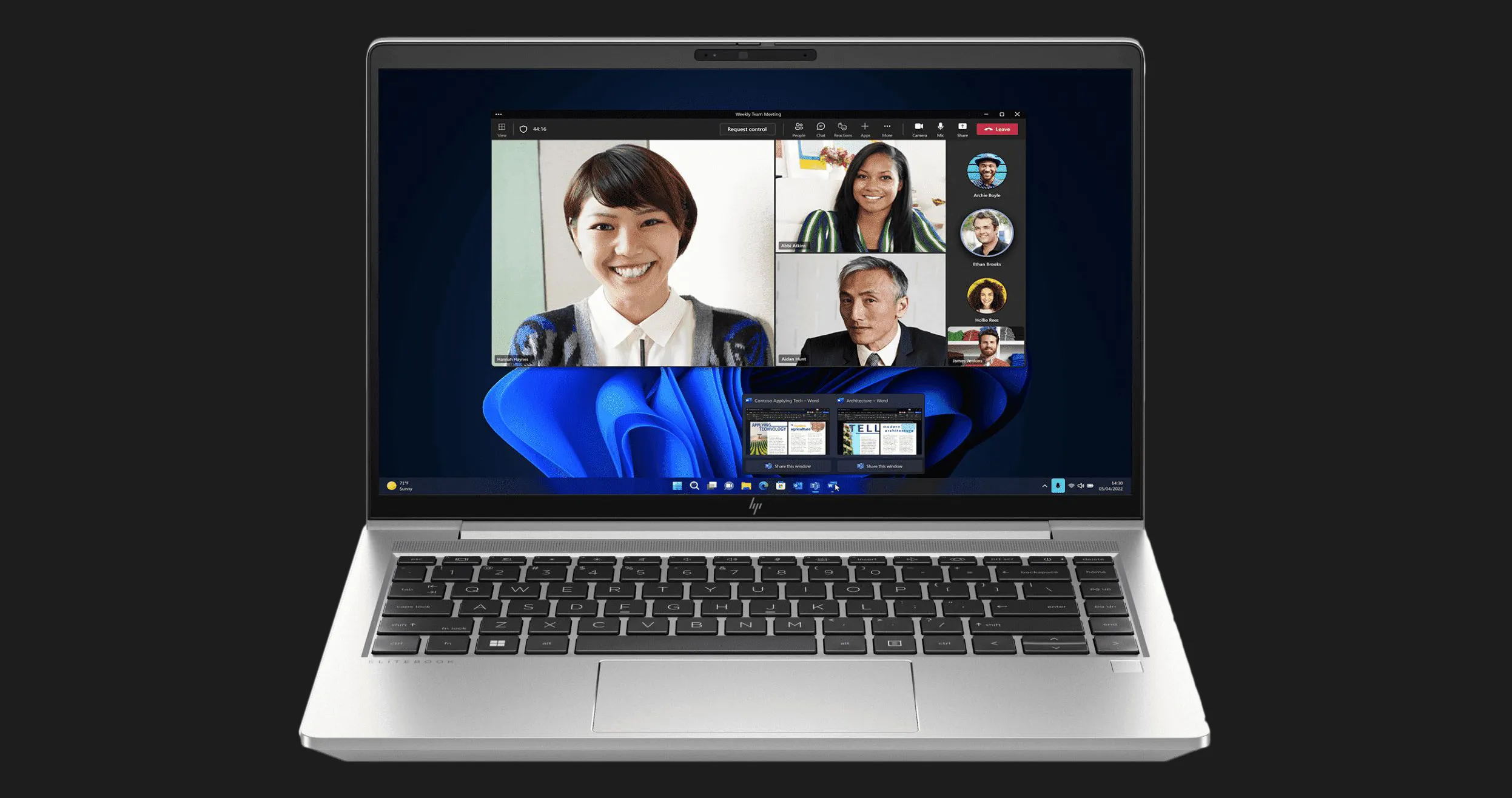 Ноутбук HP EliteBook 640 G10 14" (Intel Core i7/32GB/512GB (SSD)/Intel Iris Xe Graphics) (736K3AV_V6) (UA)