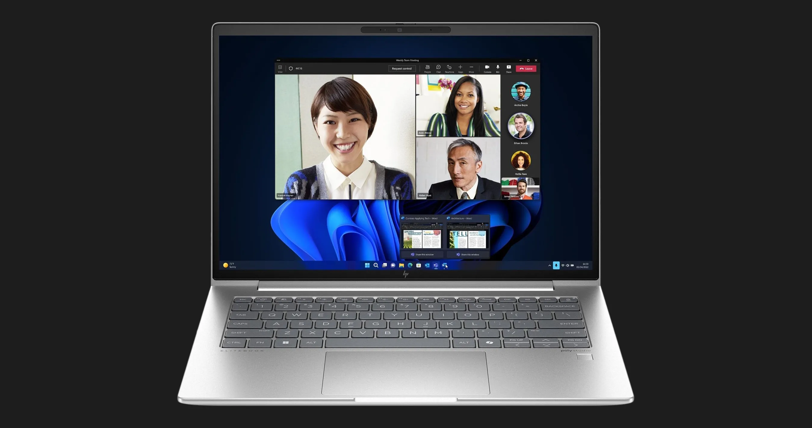 Ноутбук HP EliteBook 645 G11 14" (AMD Ryzen 7 PRO/32GB/1TB (SSD)/AMD Radeon Graphics) (8Z3N3AV_V3) (UA)